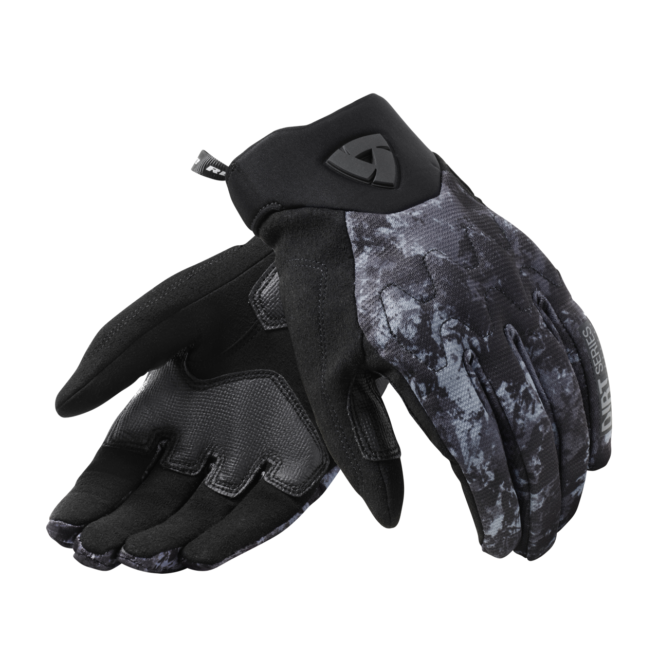 Rękawice Motocyklowe Rev'It! Continent Czarny/SzaryM