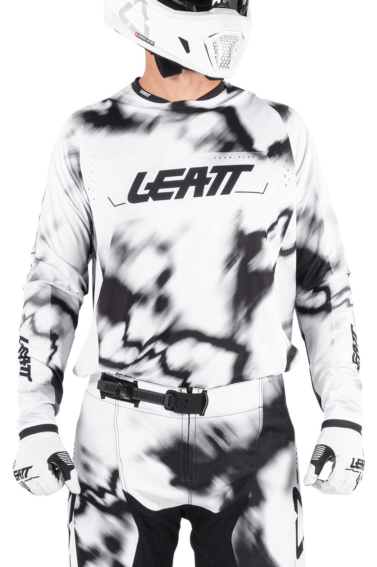 Bluza cross Leatt Moto 4.5 Lite V26 Złamany BiałyL