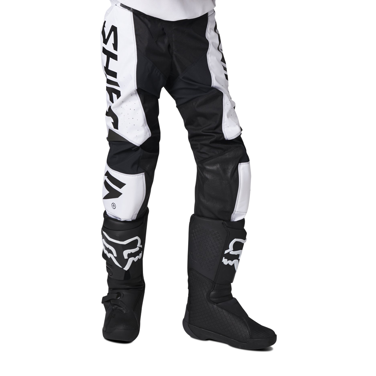Spodnie Cross Shift White Label Trac Złamany Biały/Czarny32