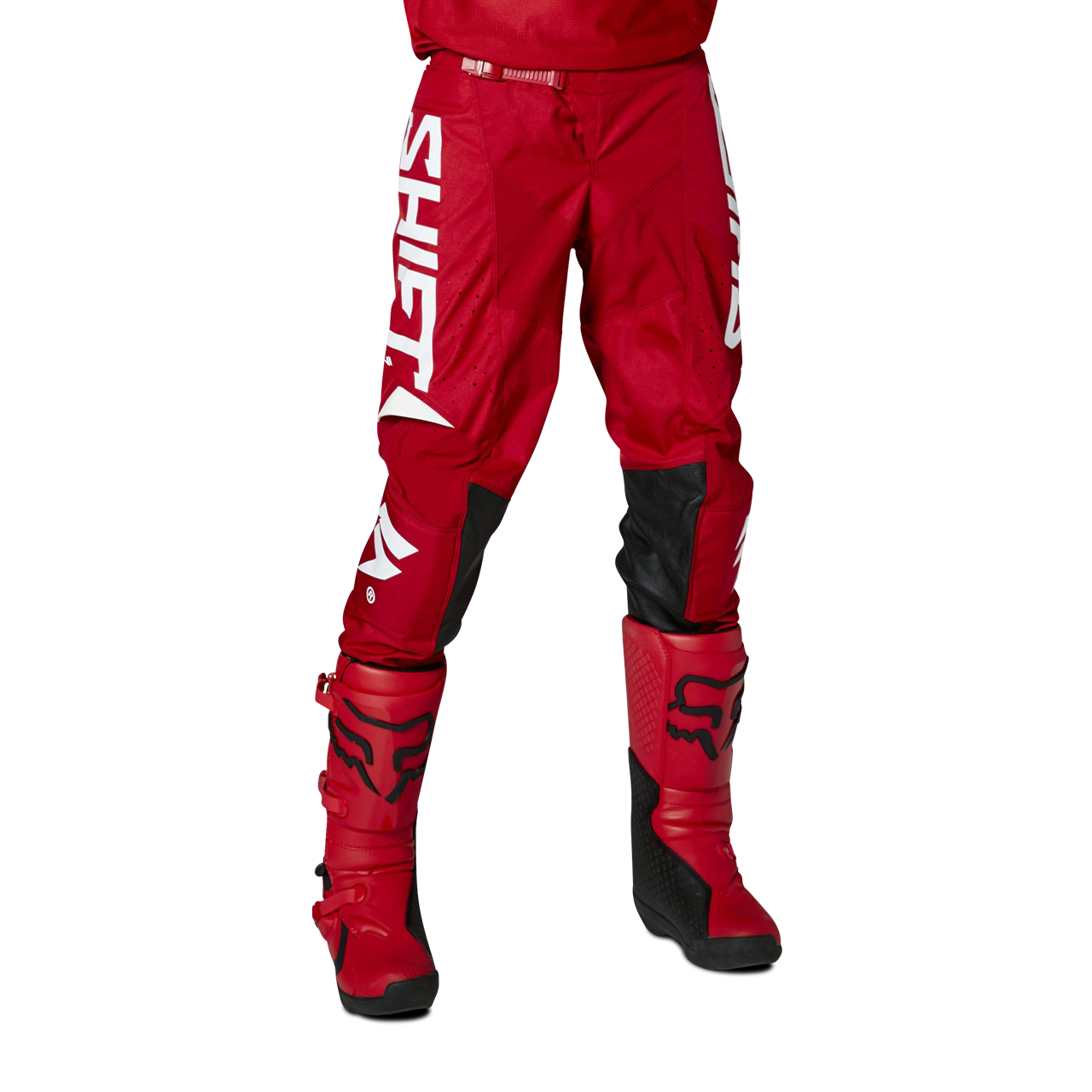 Spodnie Cross Shift White Label Trac Czerwony28
