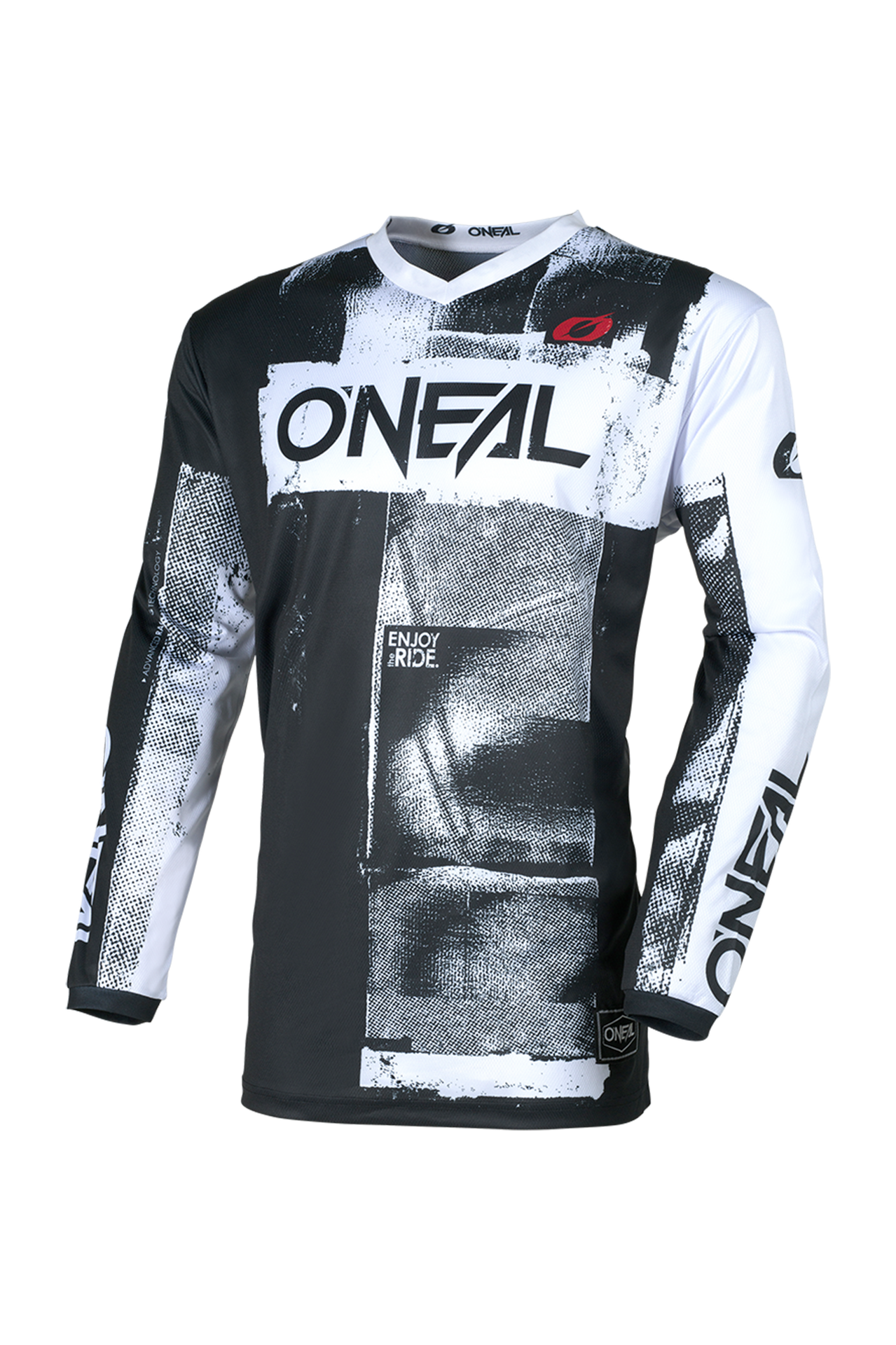 Bluza Cross O'Neal Element Roller Czarny/Złamany BiałyXXL