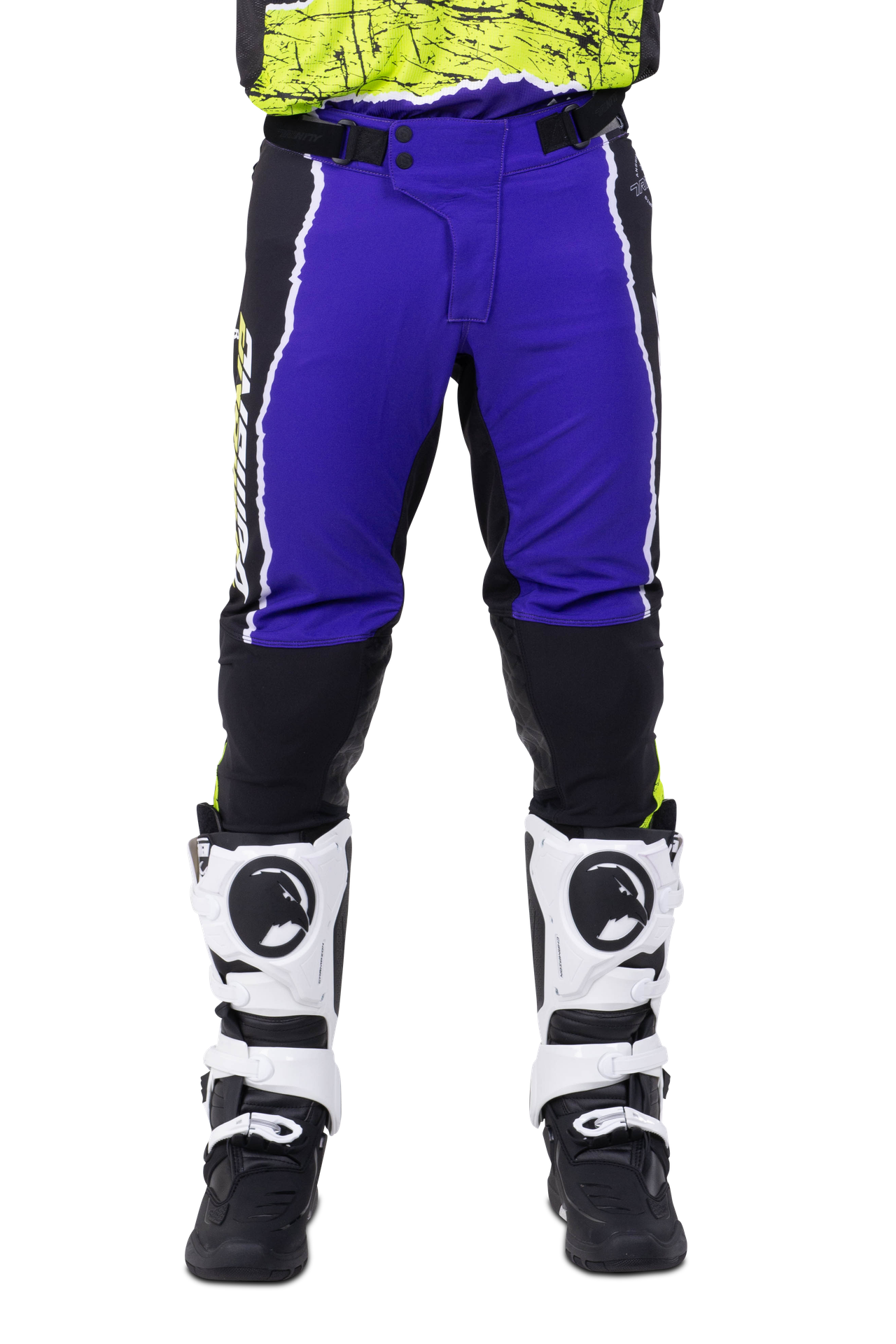 Spodnie Cross Answer Racing Trinity Pro Glo Fioletowy/Czarny28