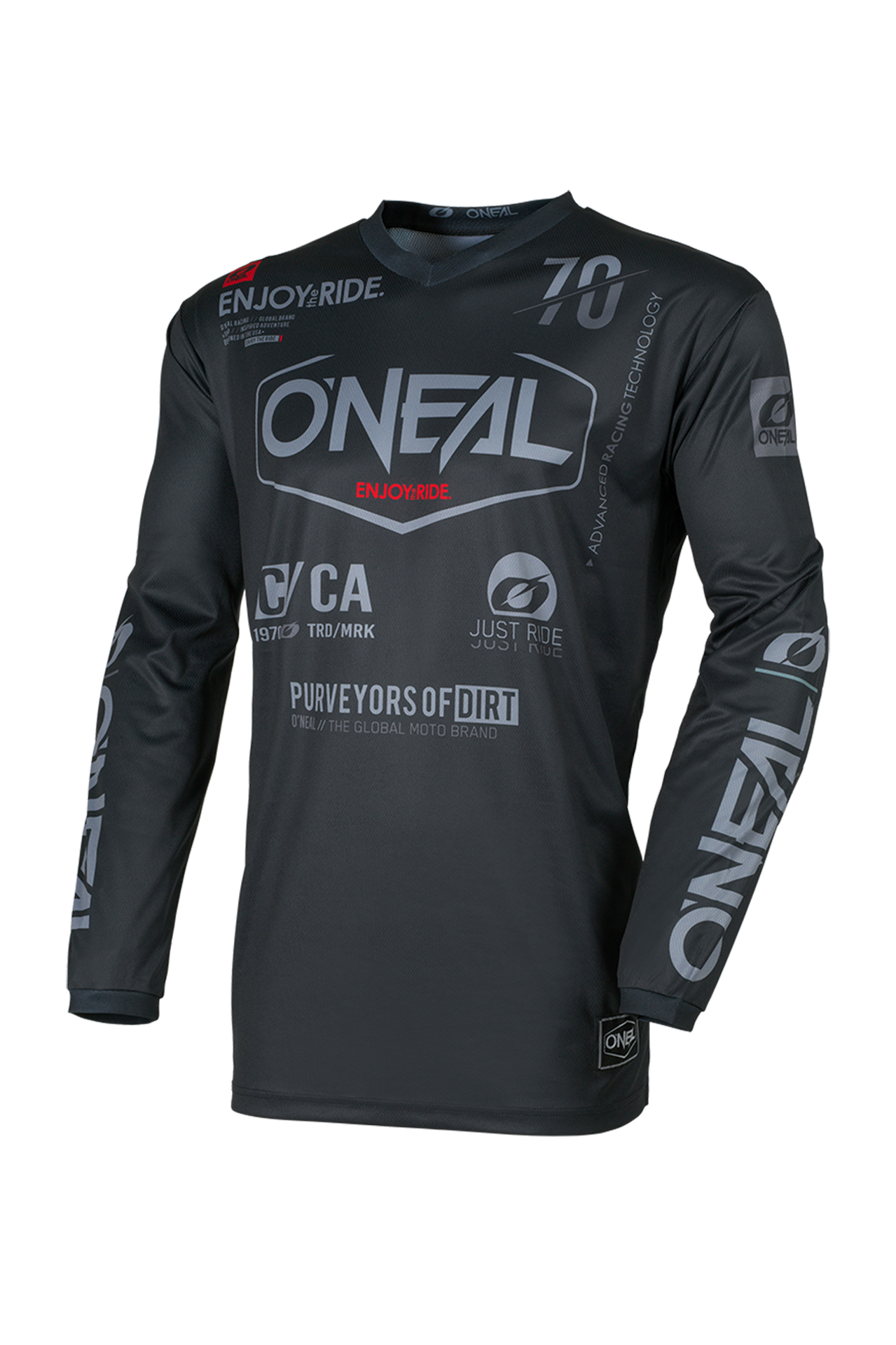 Bluza Cross O'Neal Element Brand Czarny/SzaryS