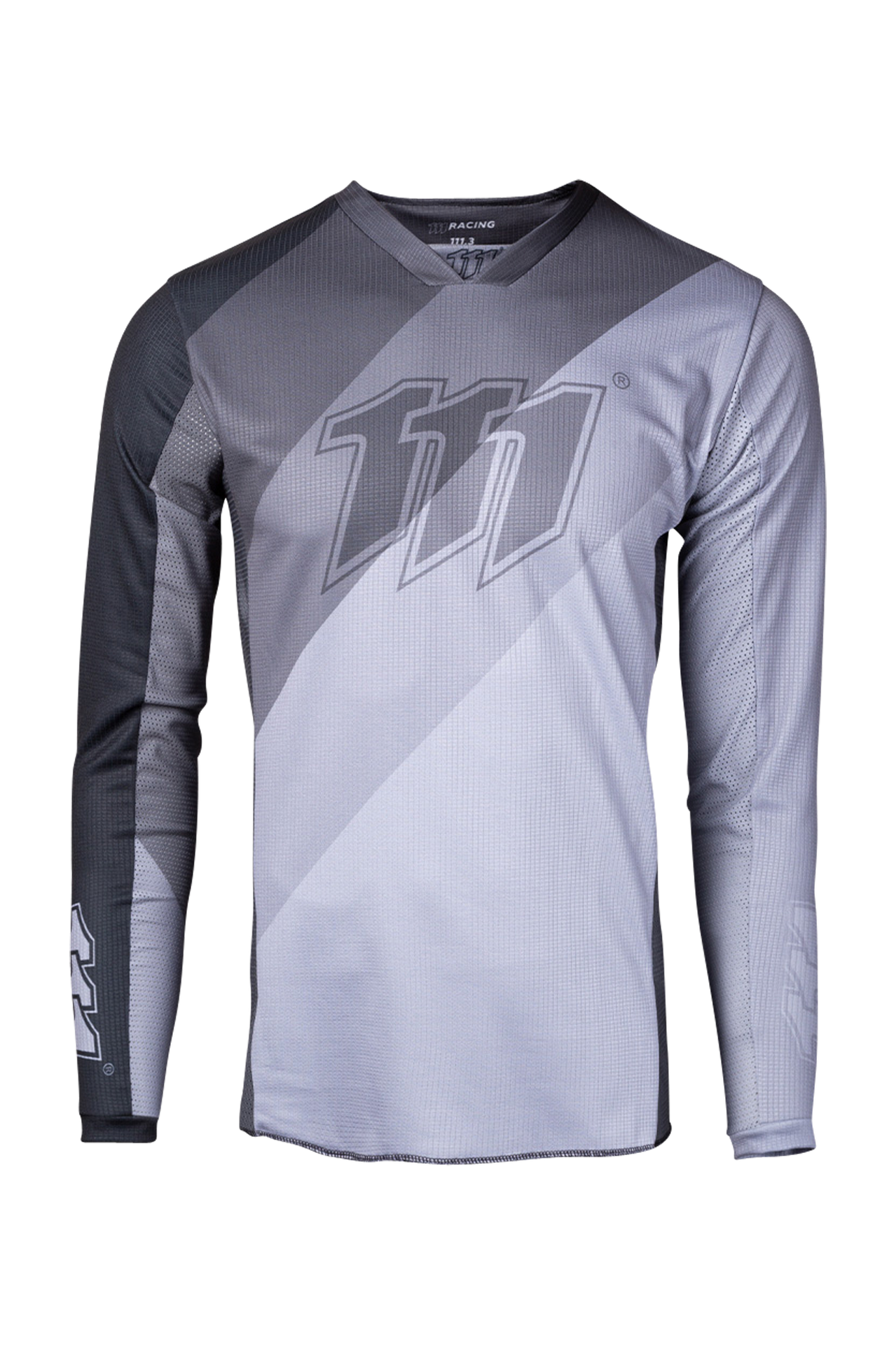Bluza Cross 111Racing 111.3 Metaliczny SzaryS