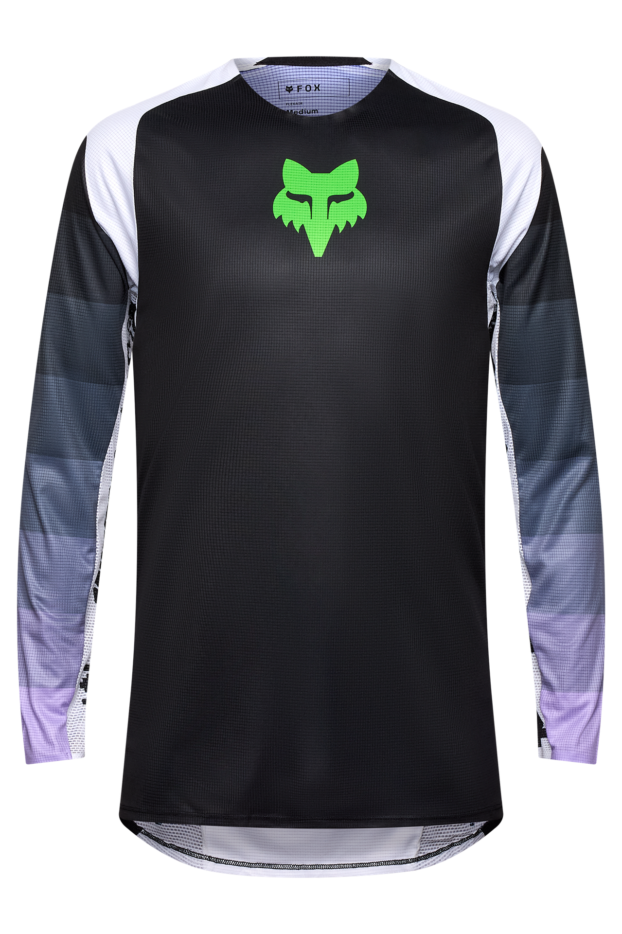 Bluza Cross FOX Flexair Grid Czarny/FioletowyS