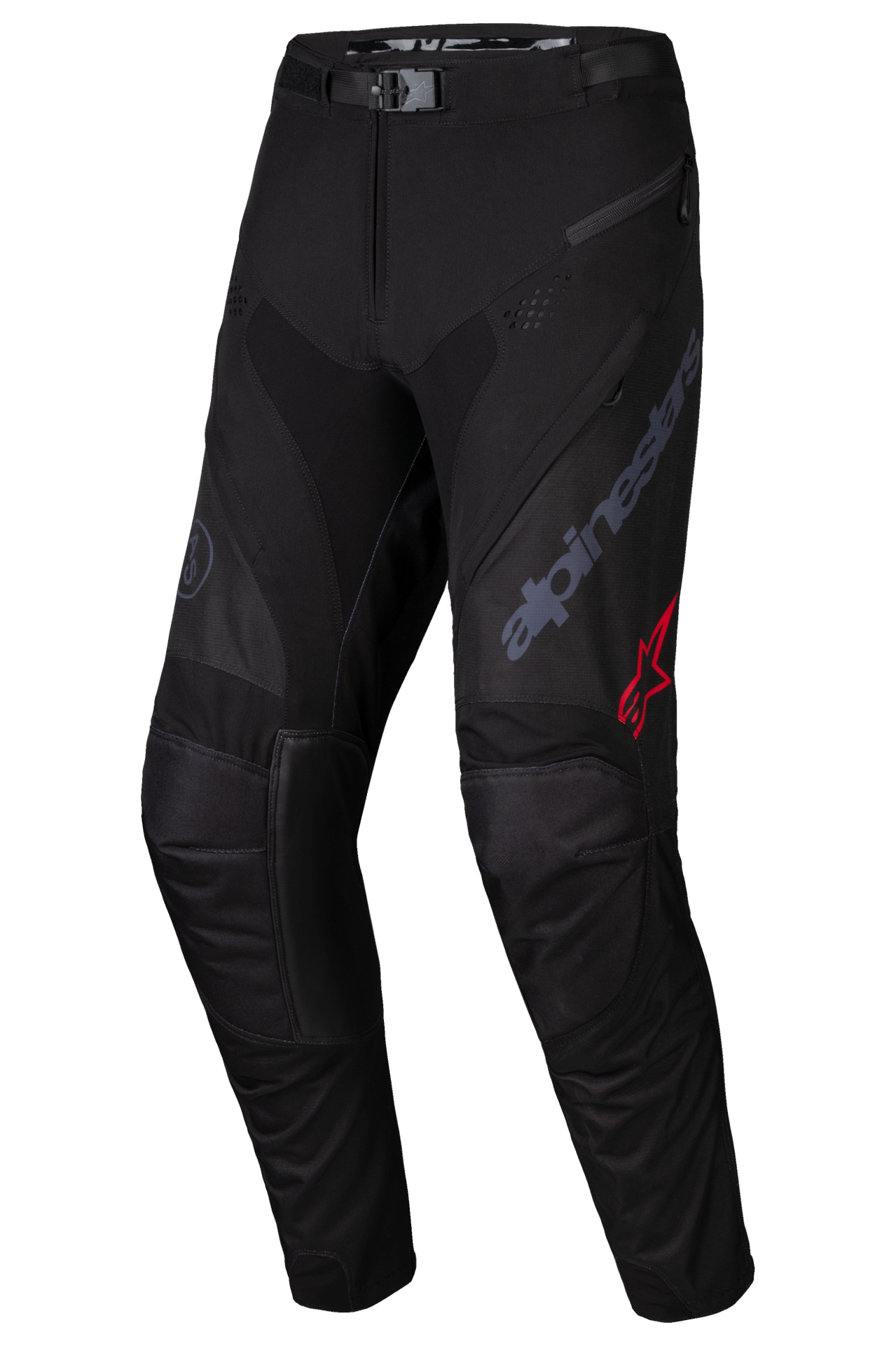 Spodnie Cross Alpinestars Pro-Dura Czarny/Miska Magnetyczna Złamany Biały30