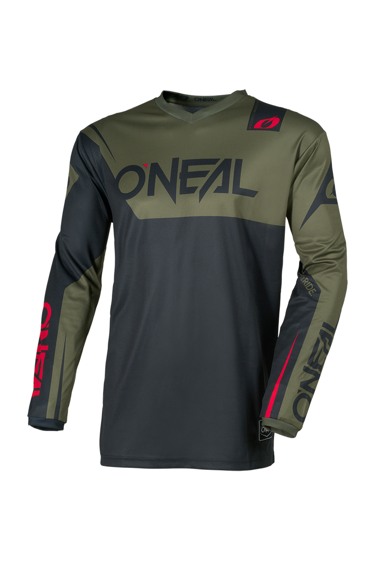 Bluza Cross O'Neal Element Racewear Czarny/OliwkowyM