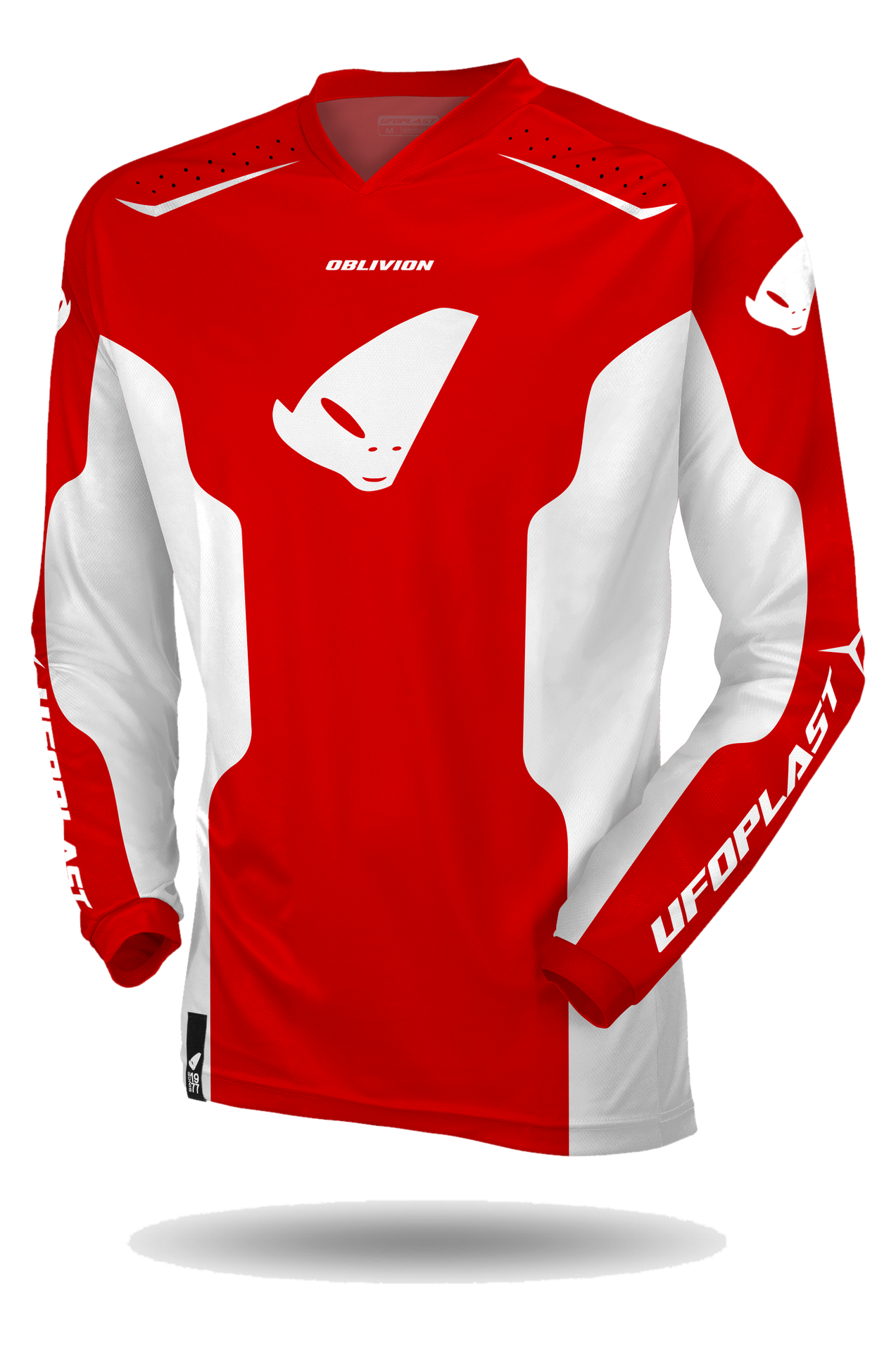 Bluza Cross UFO Oblivion Czerwony/Złamany BiałyS