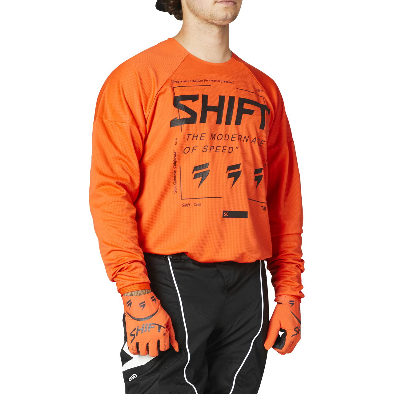 Bluza Cross Shift White Label Bliss PomarańczowyXL