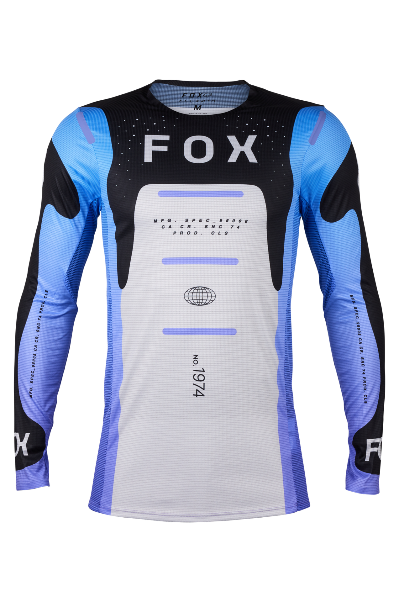 Bluza Cross FOX Flexair Magnetic Czarny/FioletowyXL