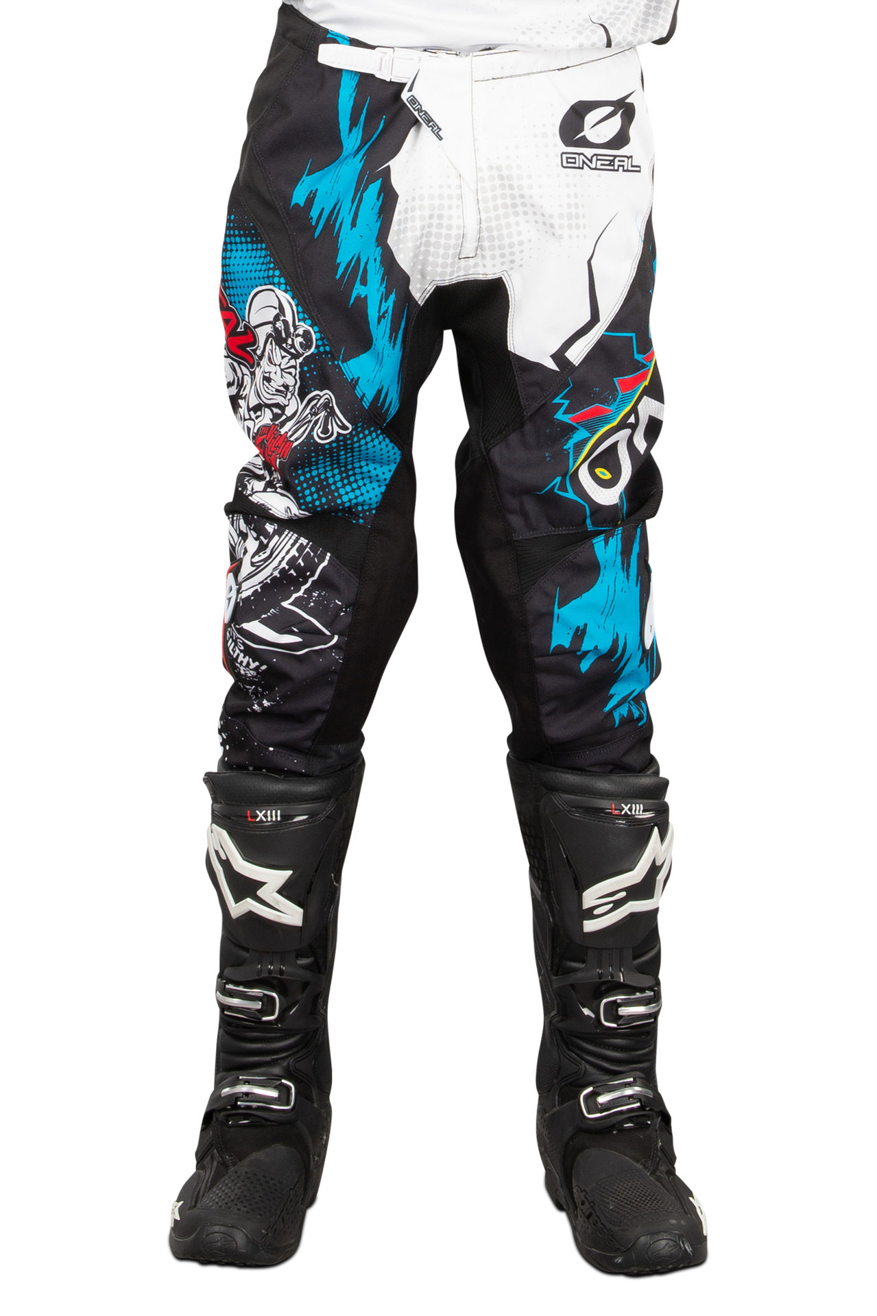 Spodnie Cross O'Neal Element Villain Złamany Biały36