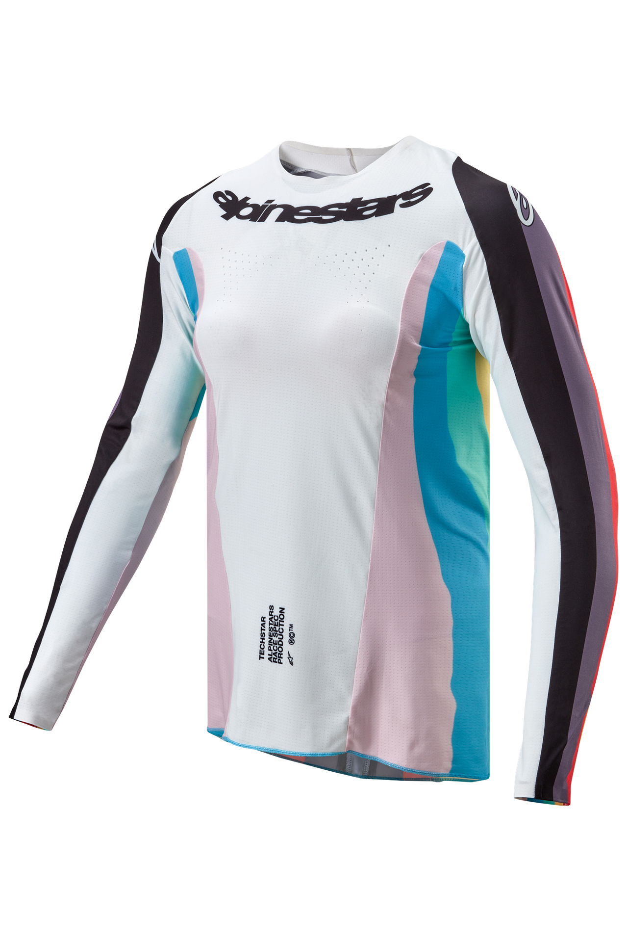 Bluza Cross Damska Alpinestars Stella Techstar Czarny/WielokolorowyS