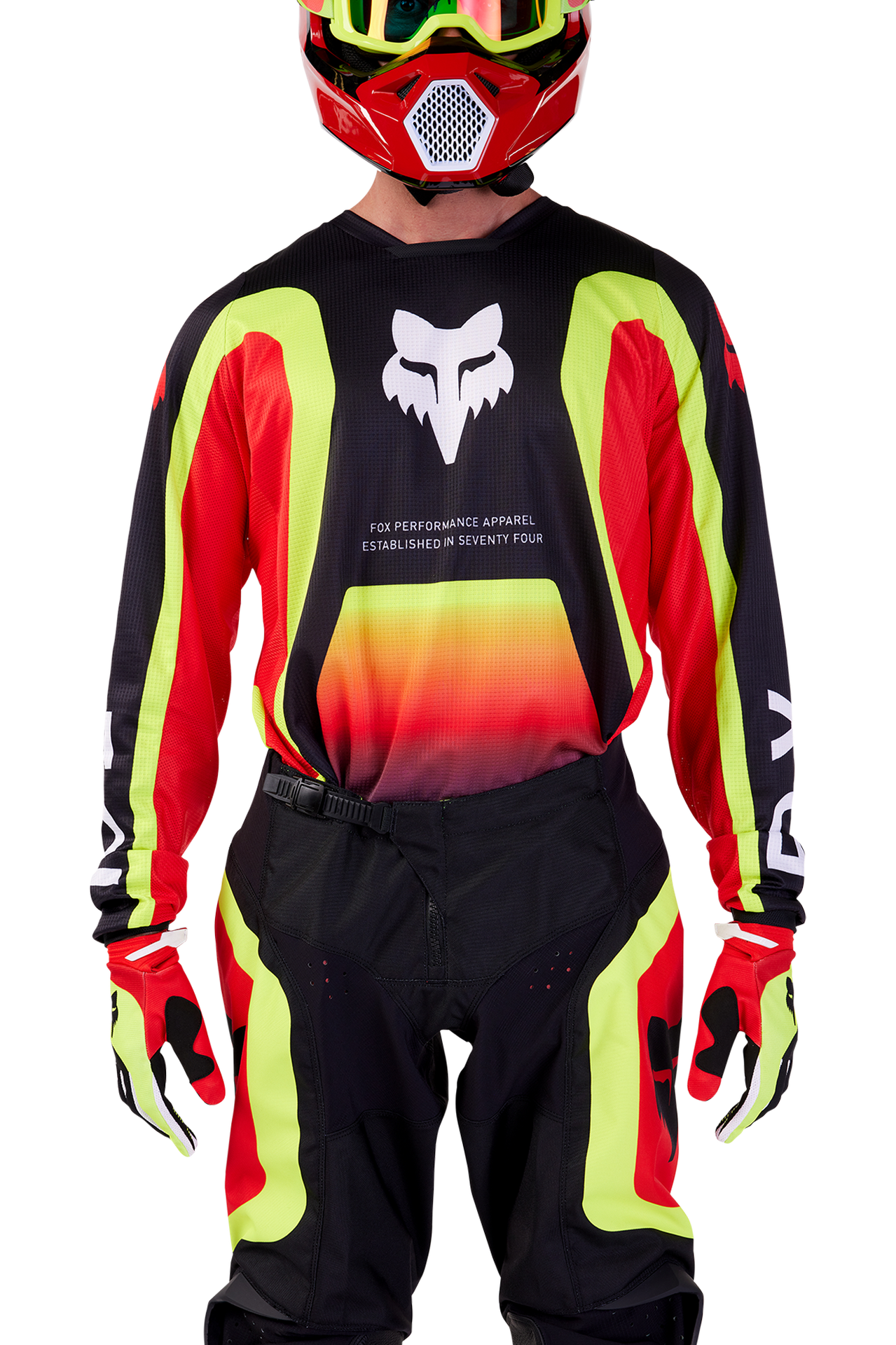 Bluza Cross FOX 180 Ballast Czarny/CzerwonyS