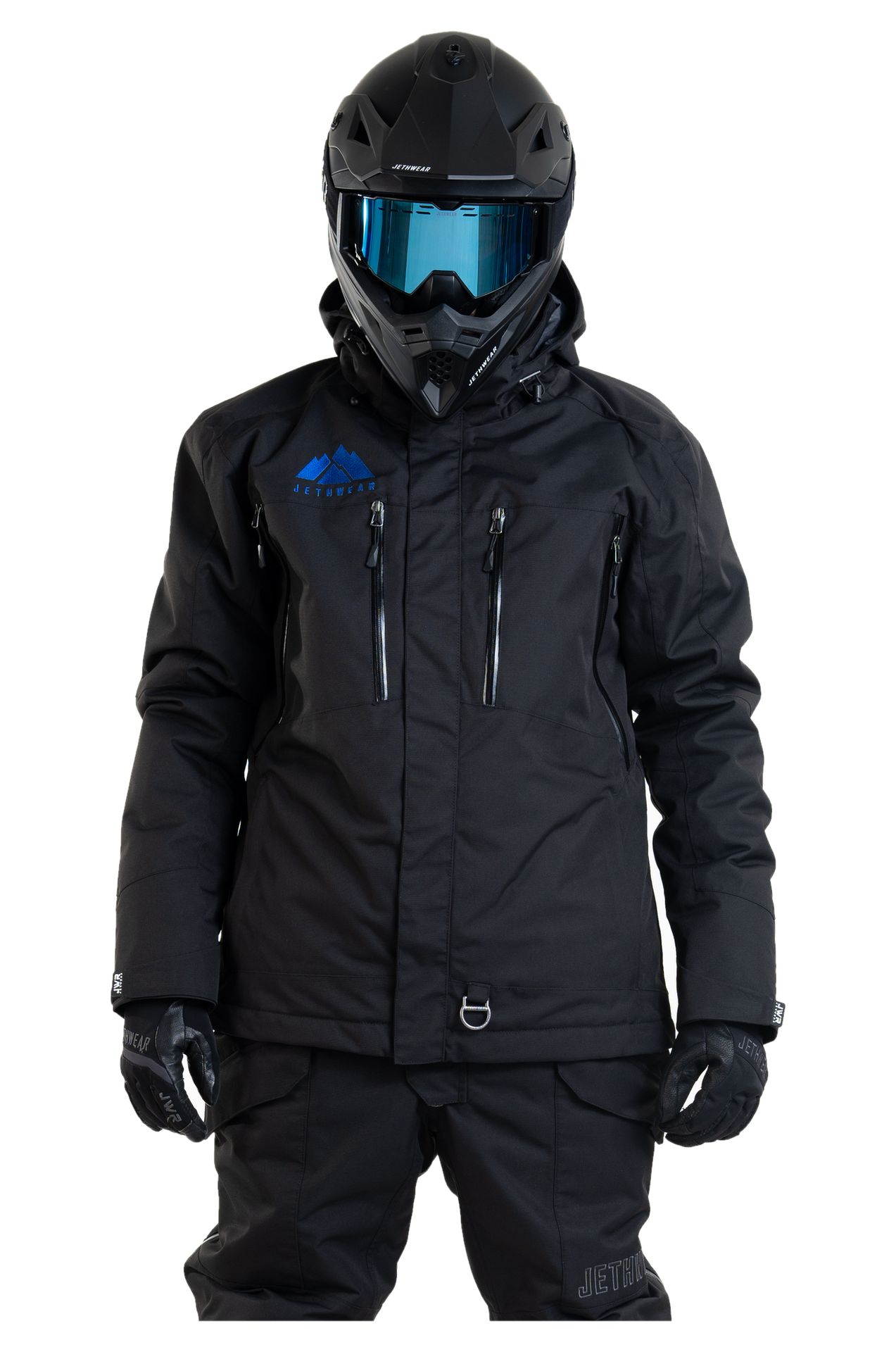 Kurtka Zimowa Jethwear Adapt 3 w 1 (2025) Czarny/KobaltowyXL