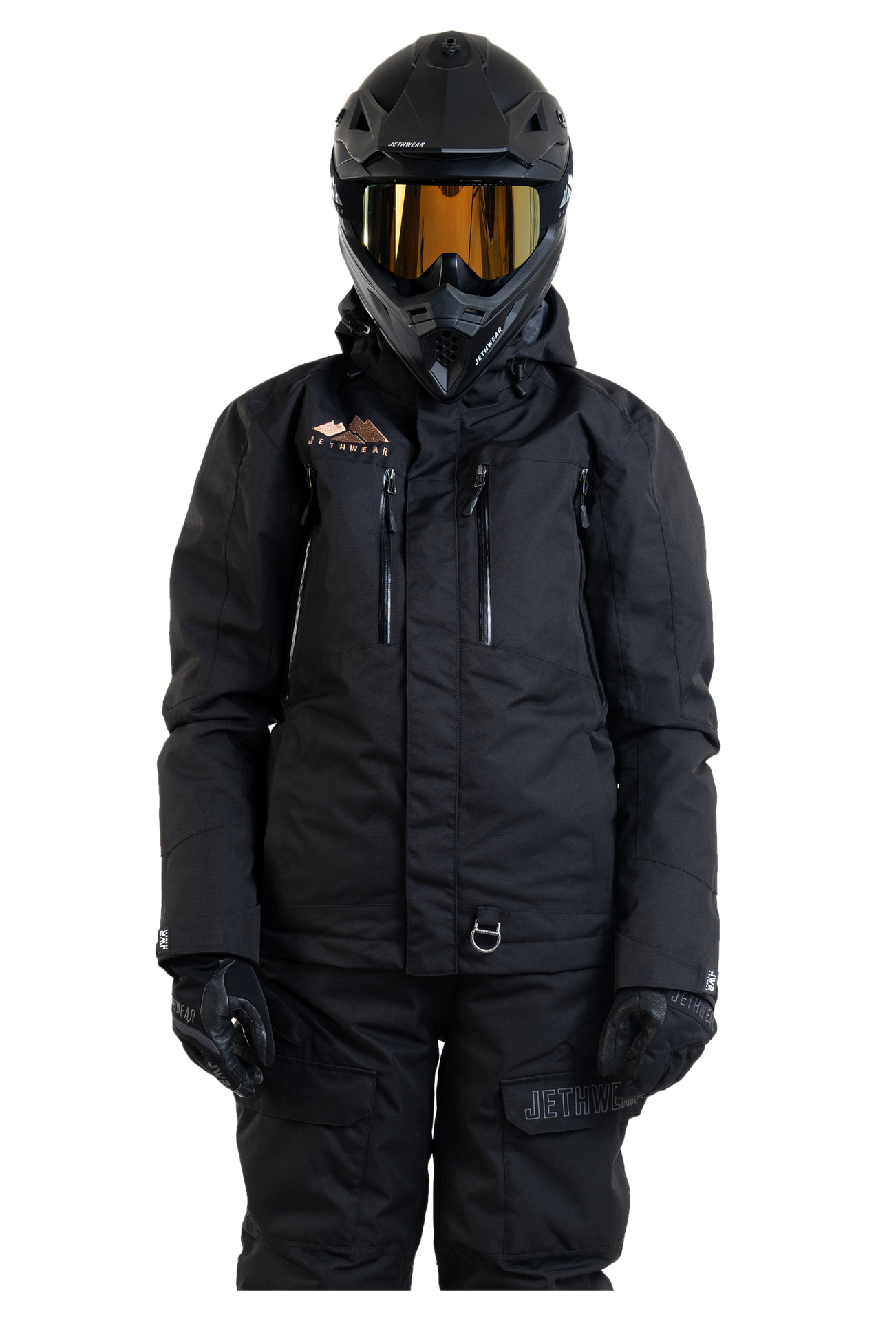 Kurtka Zimowa Jethwear Adapt 3 w 1 (2025) Czarny/RóżowyS