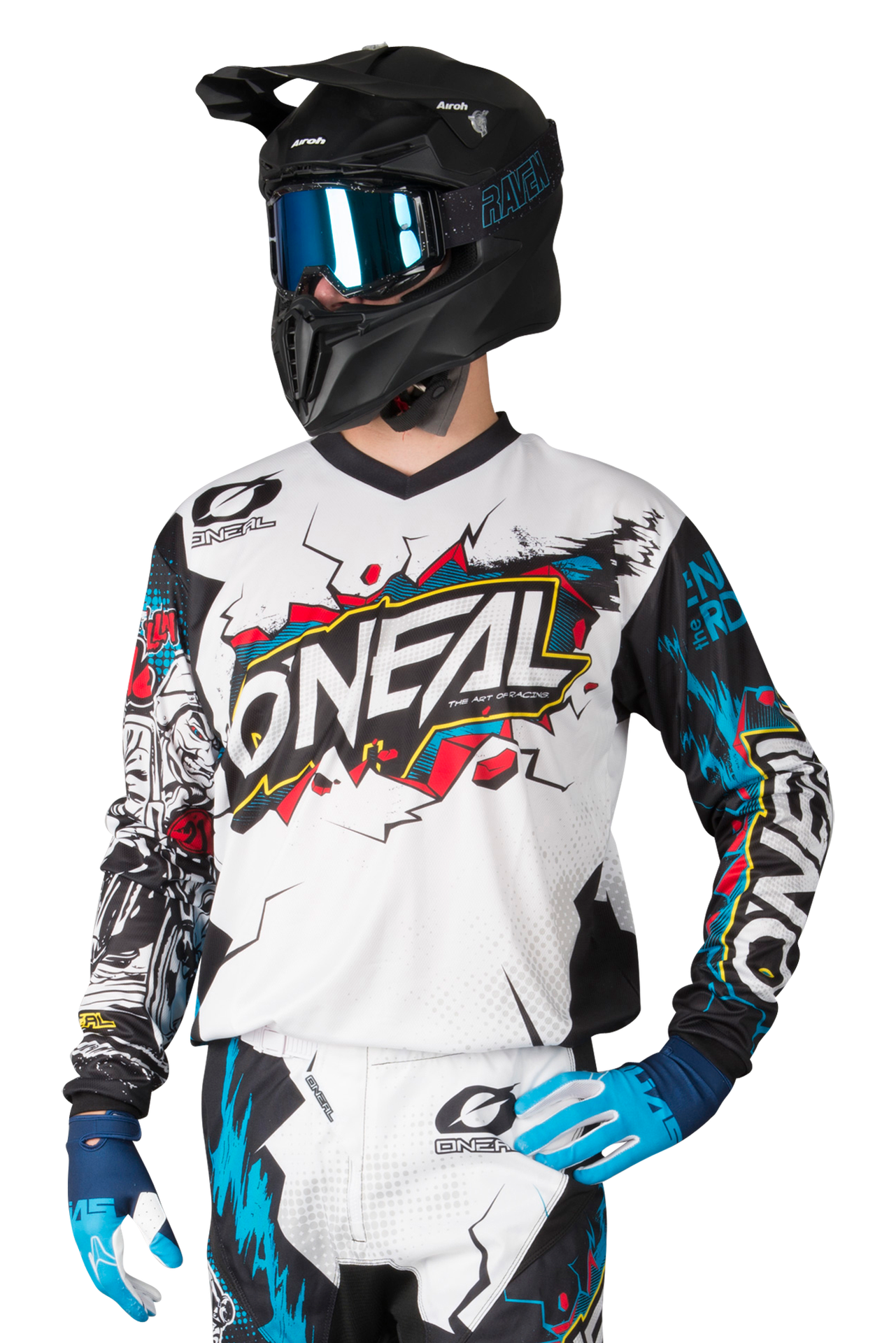 Bluza Cross O'Neal Element Villain Złamany BiałyL