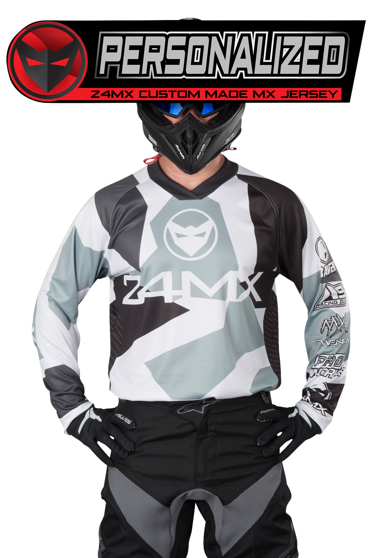 Bluza Personalizowana 24MX SNOW CAMO MX3
