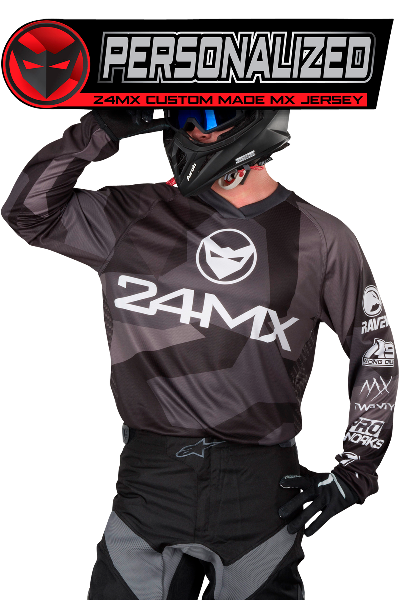 Bluza Personalizowana 24MX MX3 NIGHT CAMO