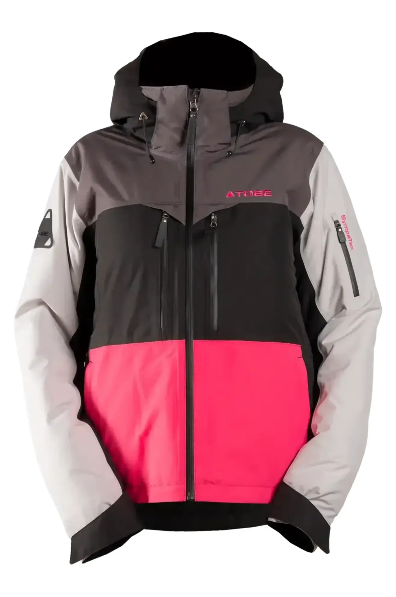 Kurtka Zimowa TOBE Cappa Izolowana Damska Jagodowy MrózXS