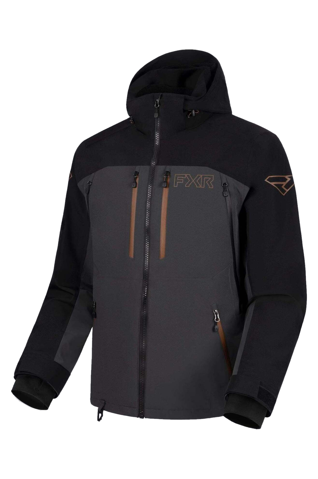 Kurtka Zimowa FXR Heliupro 3-w-1 Asphalt Czarny/AsfaltM