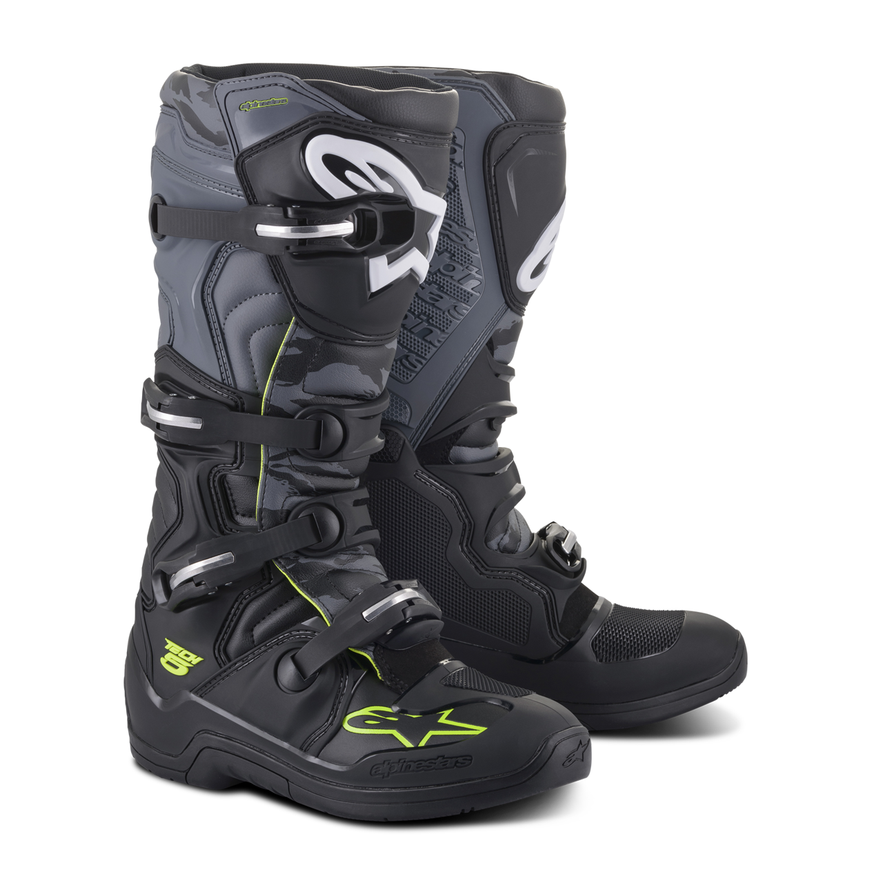 Buty Cross Alpinestars Tech 5 Czarny/Szary/Żółty47