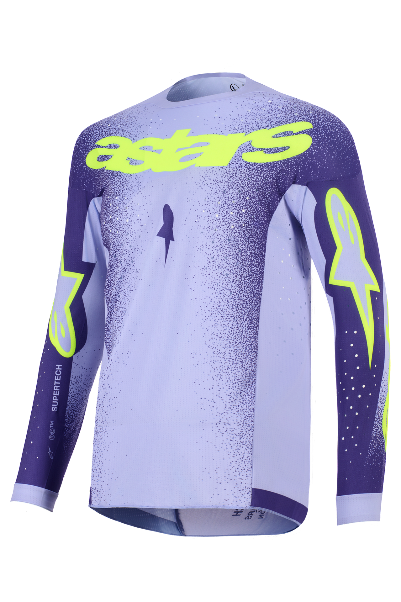 Bluza Cross Alpinestars Supertech Scenz Fioletowy/ŻółtyXL