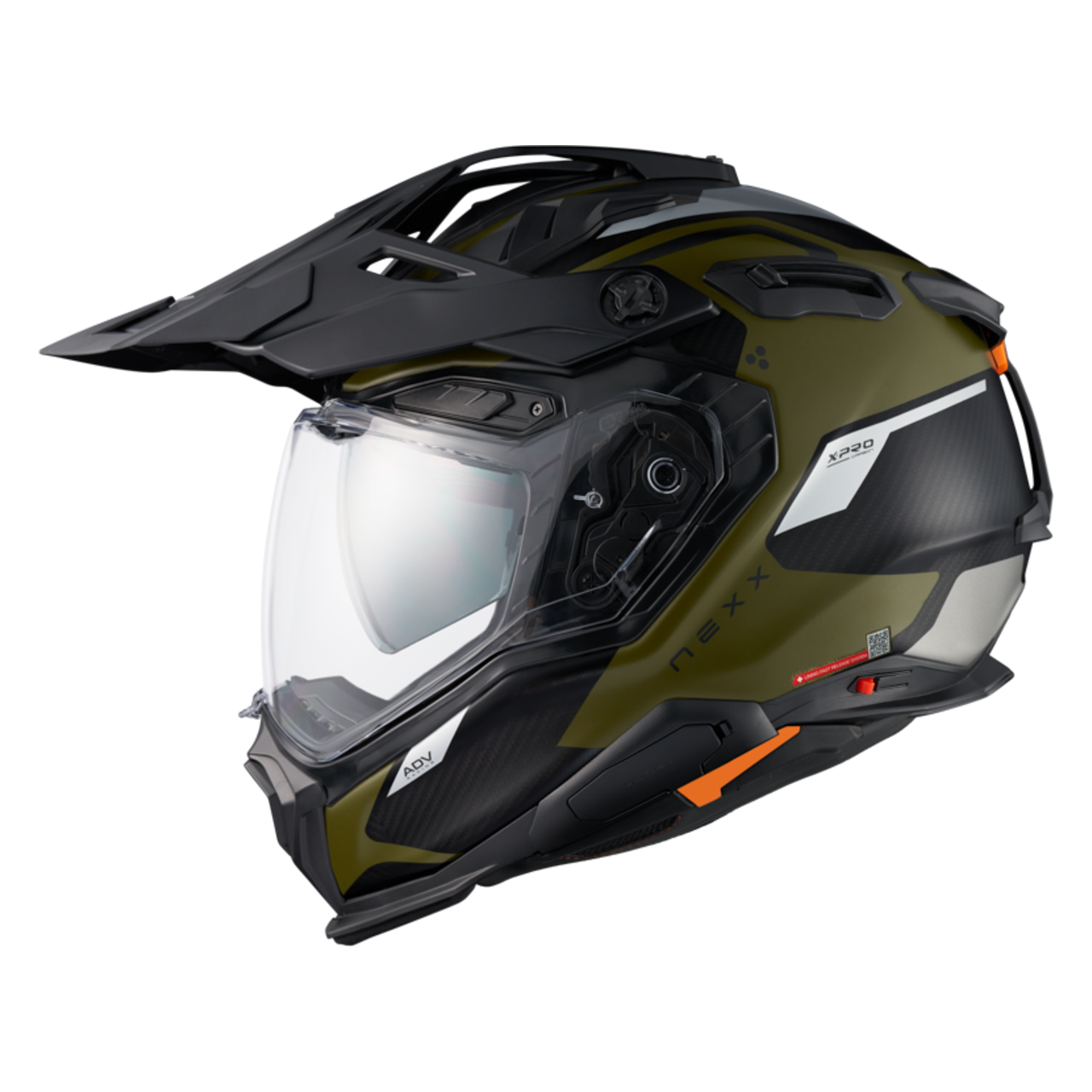 Kask Adventure Nexx X.WED3 Keyo MT Zielony/SrebrnyL