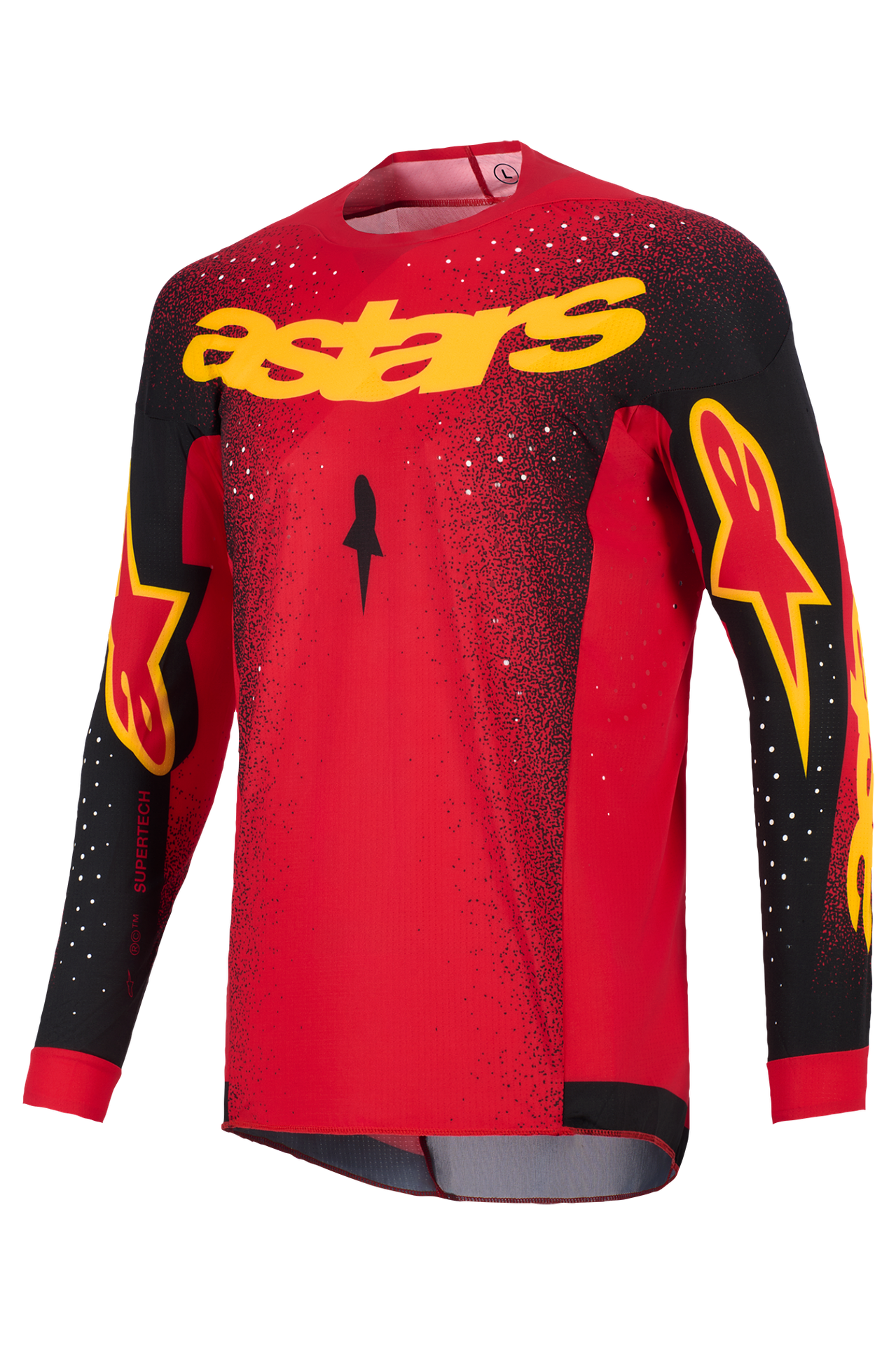 Bluza Cross Alpinestars Supertech Scenz Czerwony/Czarny/ŻółtyL