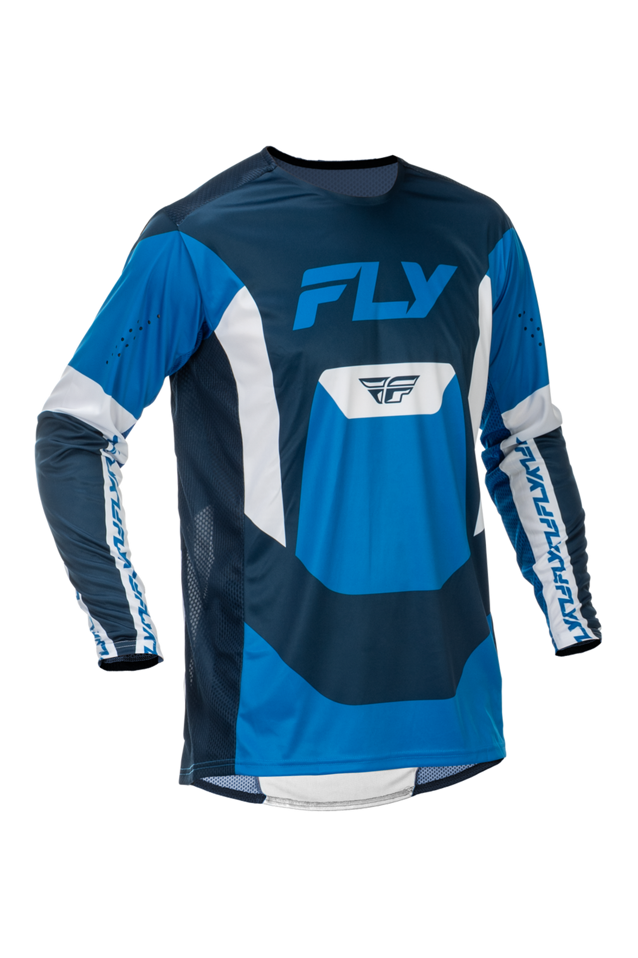 Bluza Cross FLY Racing Lite V26 Niebieski/Złamany BiałyM