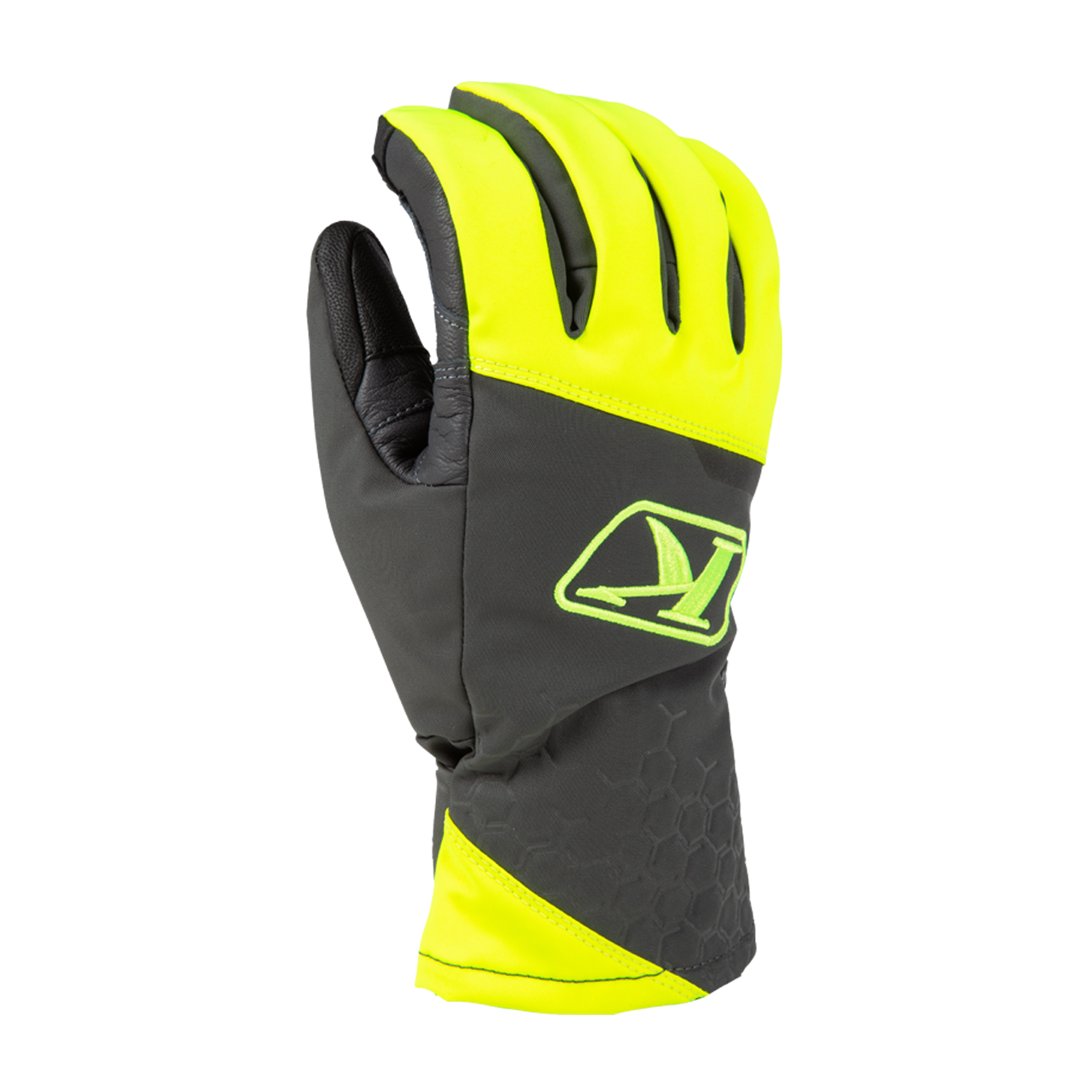 Rękawice Klim Powerxross Asphalt Asfalt/Wysoka widocznośćL