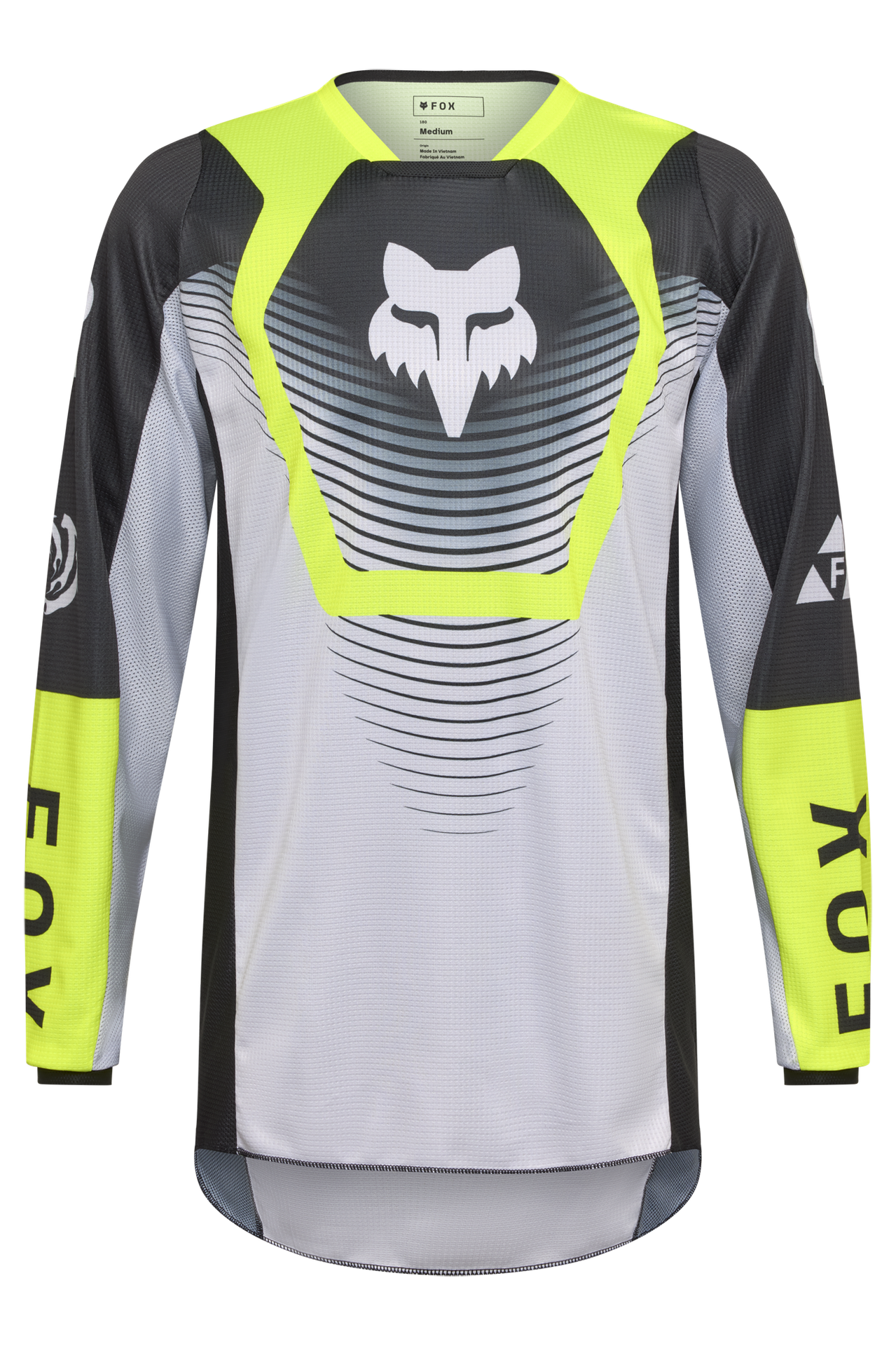Bluza Cross FOX 180 Collect Szary/ŻółtyS