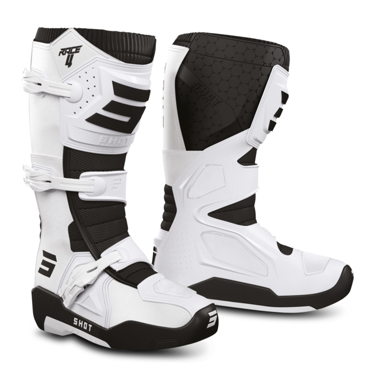 Buty Cross Shot Race 4 Złamany Biały46