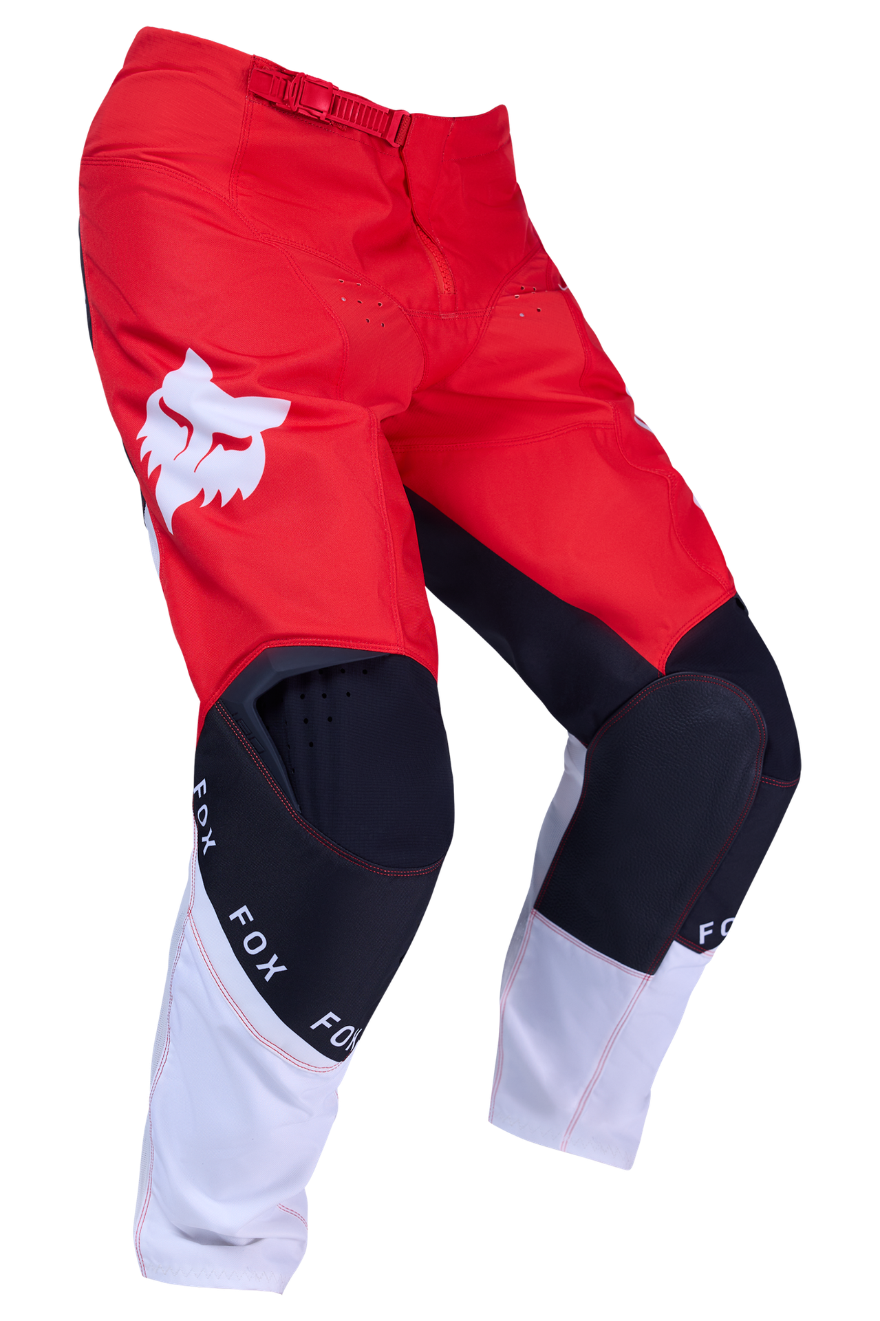 Spodnie Cross FOX 180 Honda Czerwony fluorescencyjny30