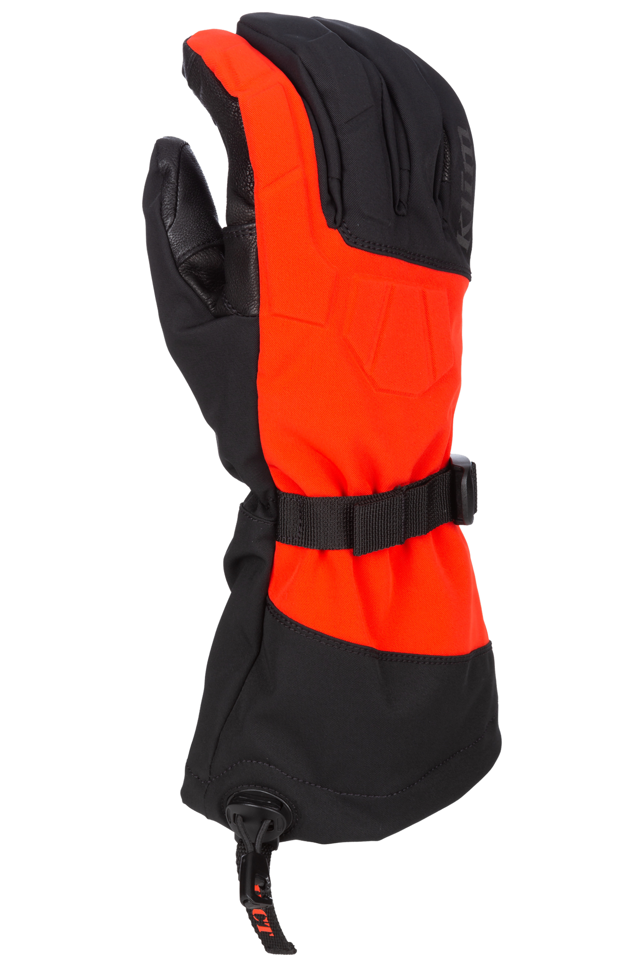 Rękawice Klim Togwotee Czarny/Ognisty CzerwonyM