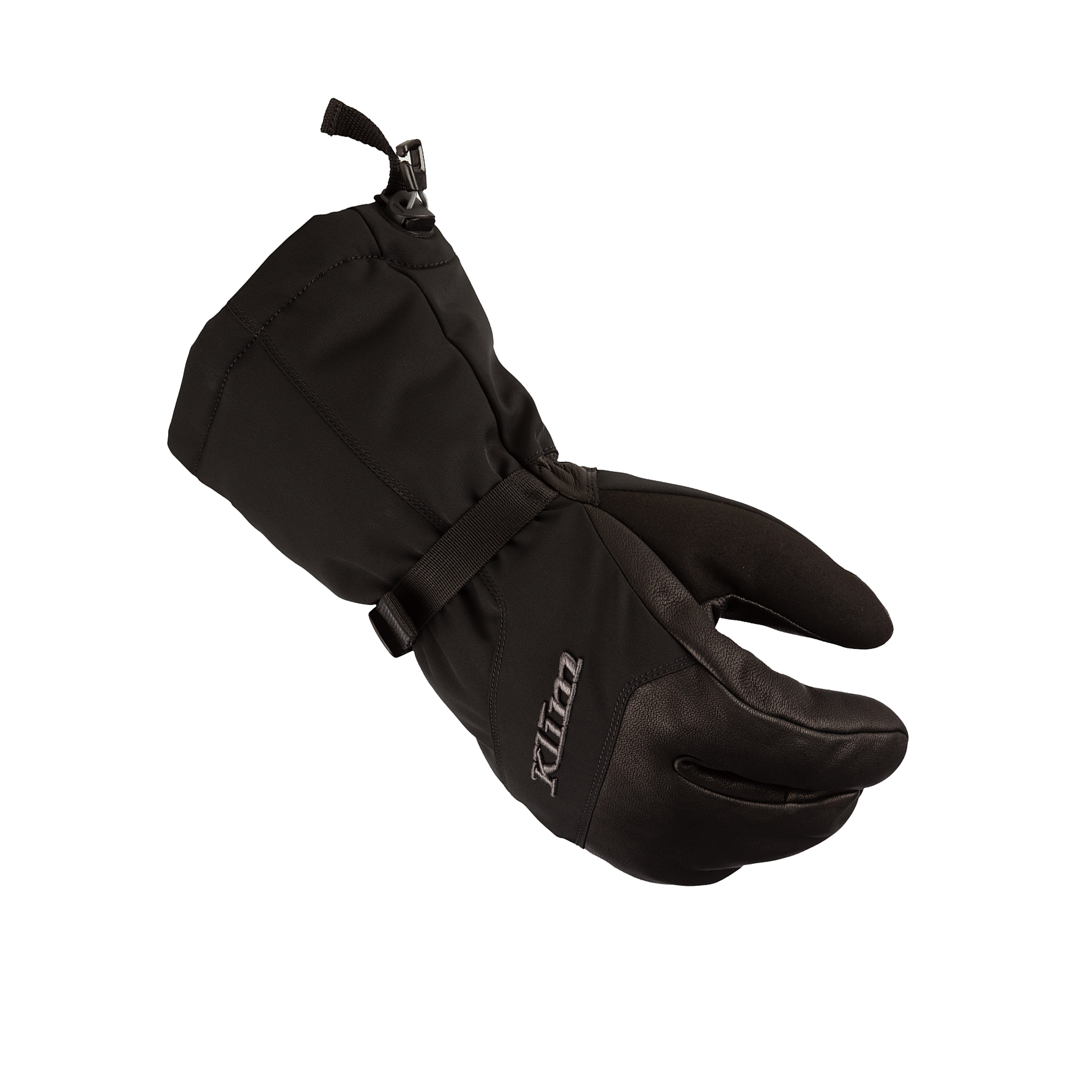 Rękawice Klim Tundra Gauntlet Czarny/SzaryXXL