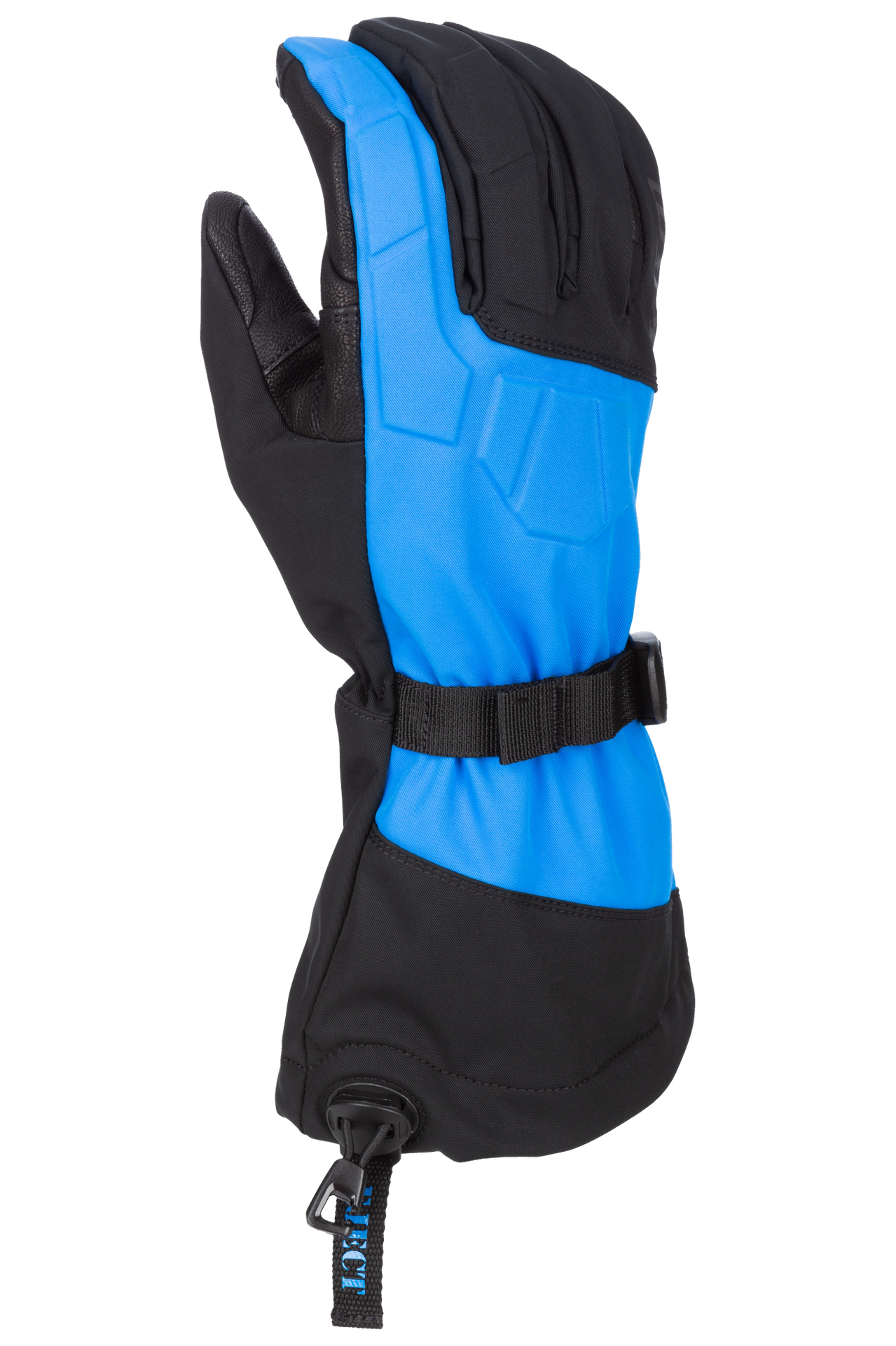 Rękawice Klim Togwotee Czarny/Niebieski elektryczny/LemoniadaS