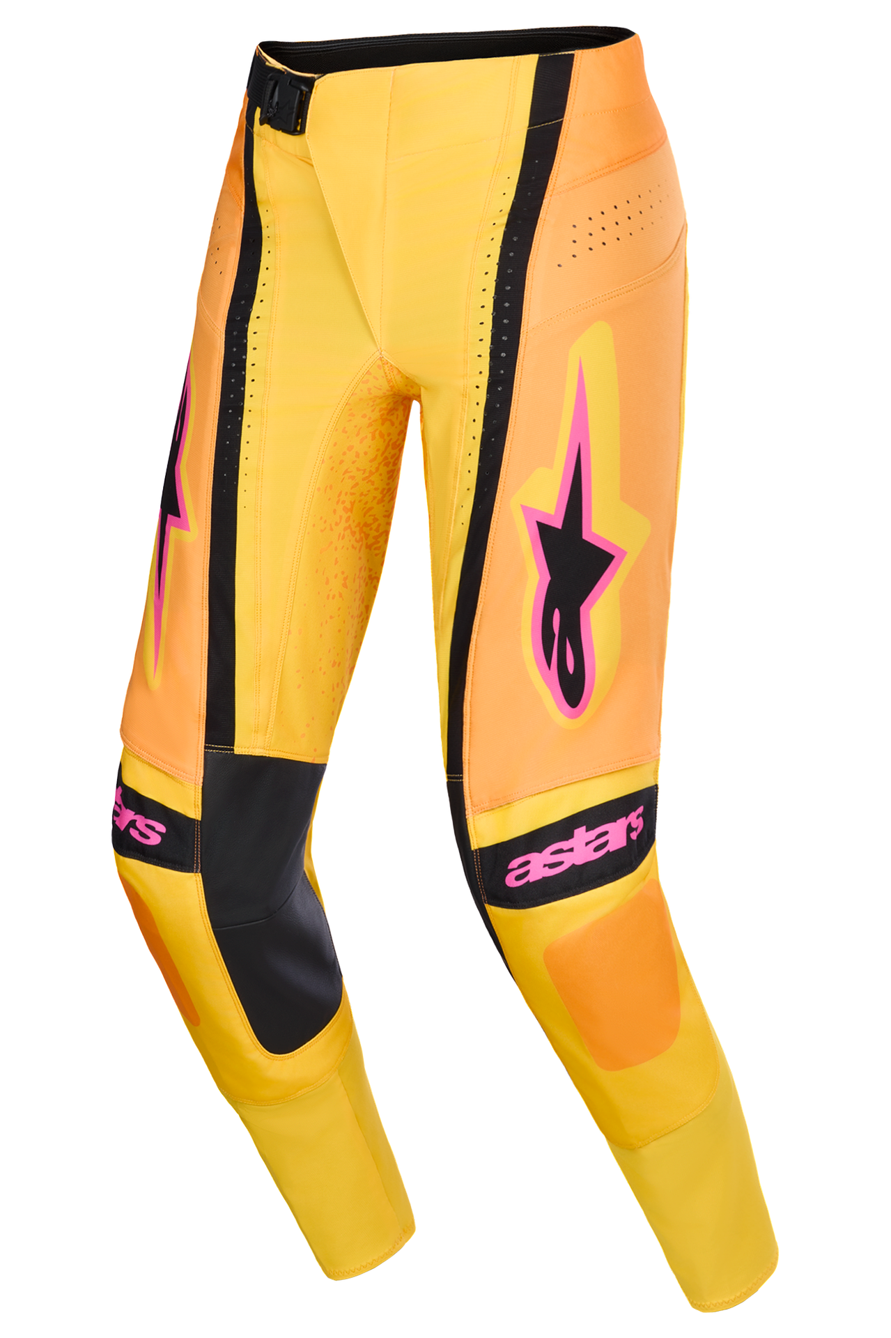 Spodnie Cross Alpinestars Techstar Nomur Pomarańczowy/Żółty/Różowy38