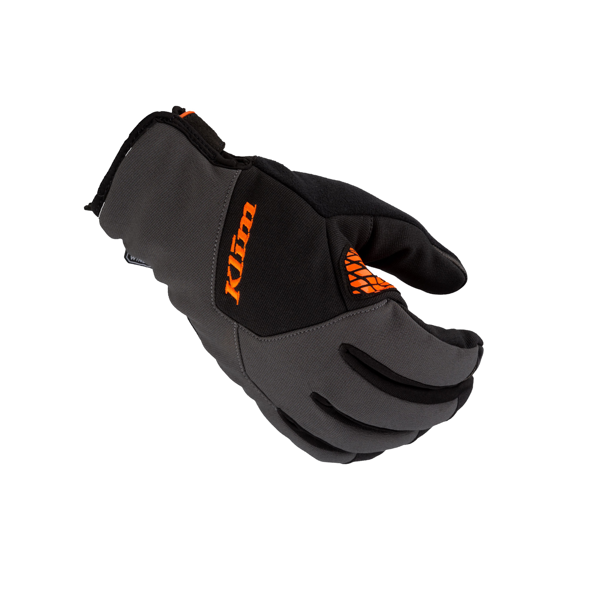 Rękawice Ocieplane Klim Inversion Asfalt/PomarańczowyXS