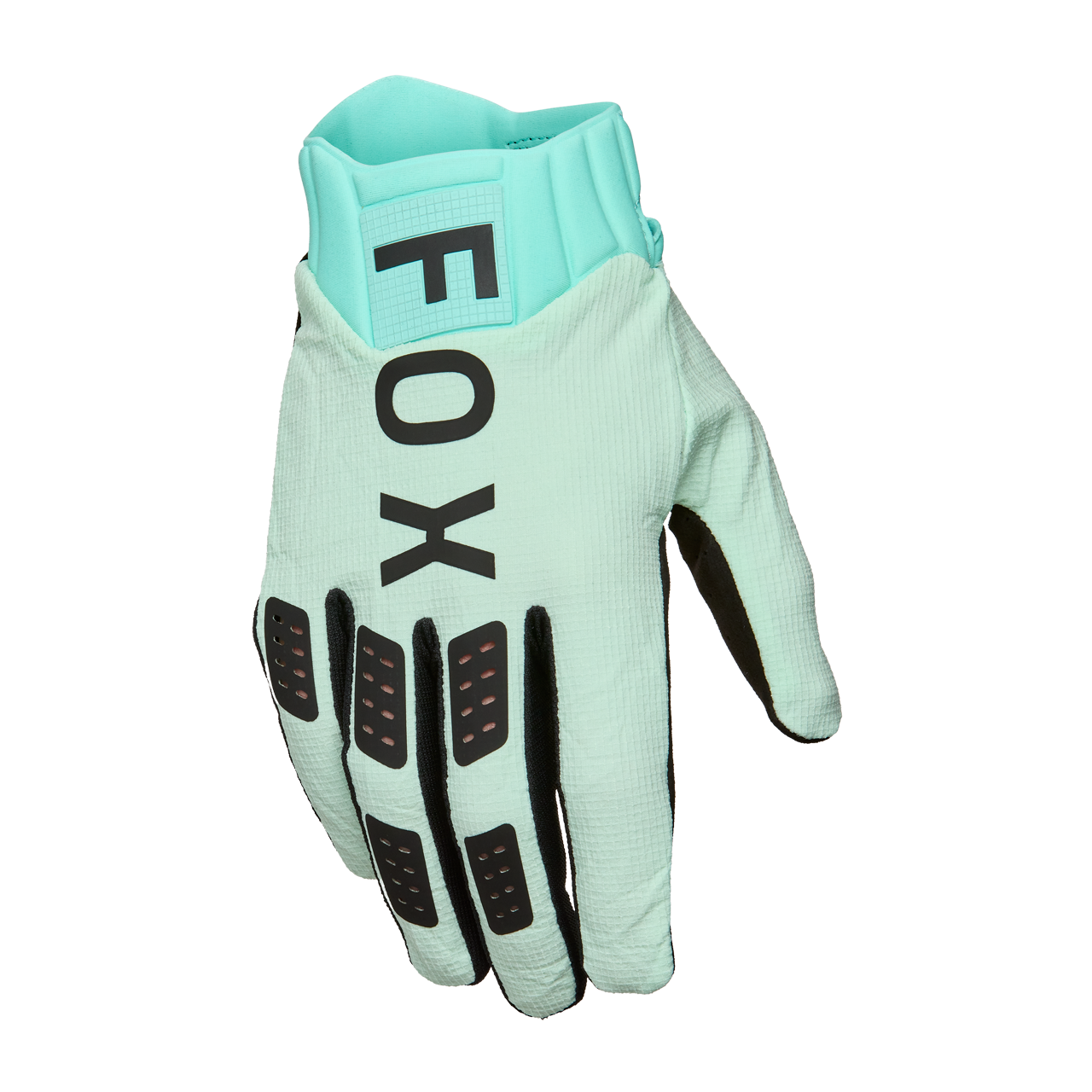Rękawice Cross FOX Flexair TurkusowyXXL