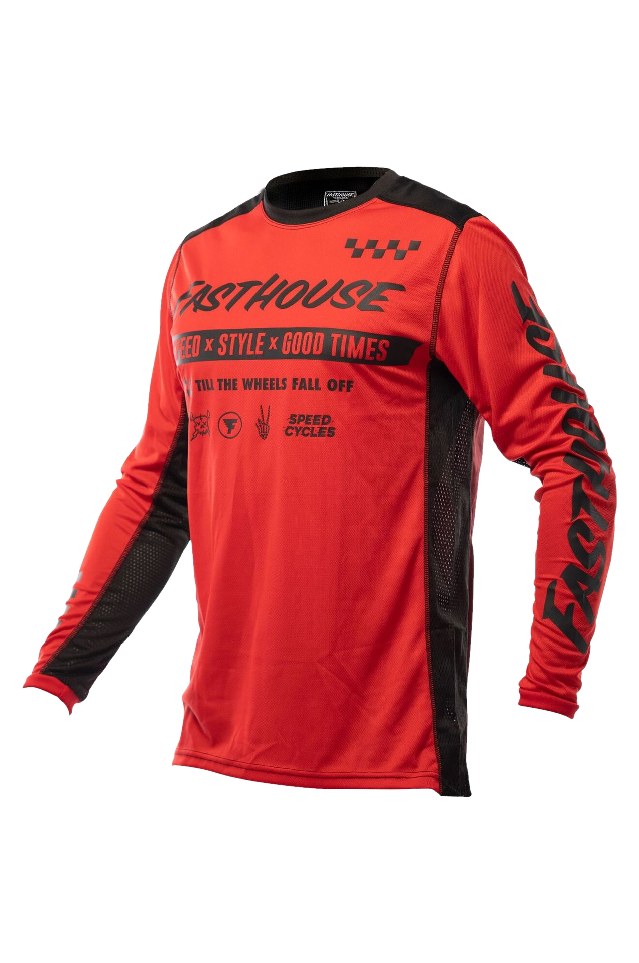 Bluza Cross Fasthouse Grindhouse Domingo CzerwonyS
