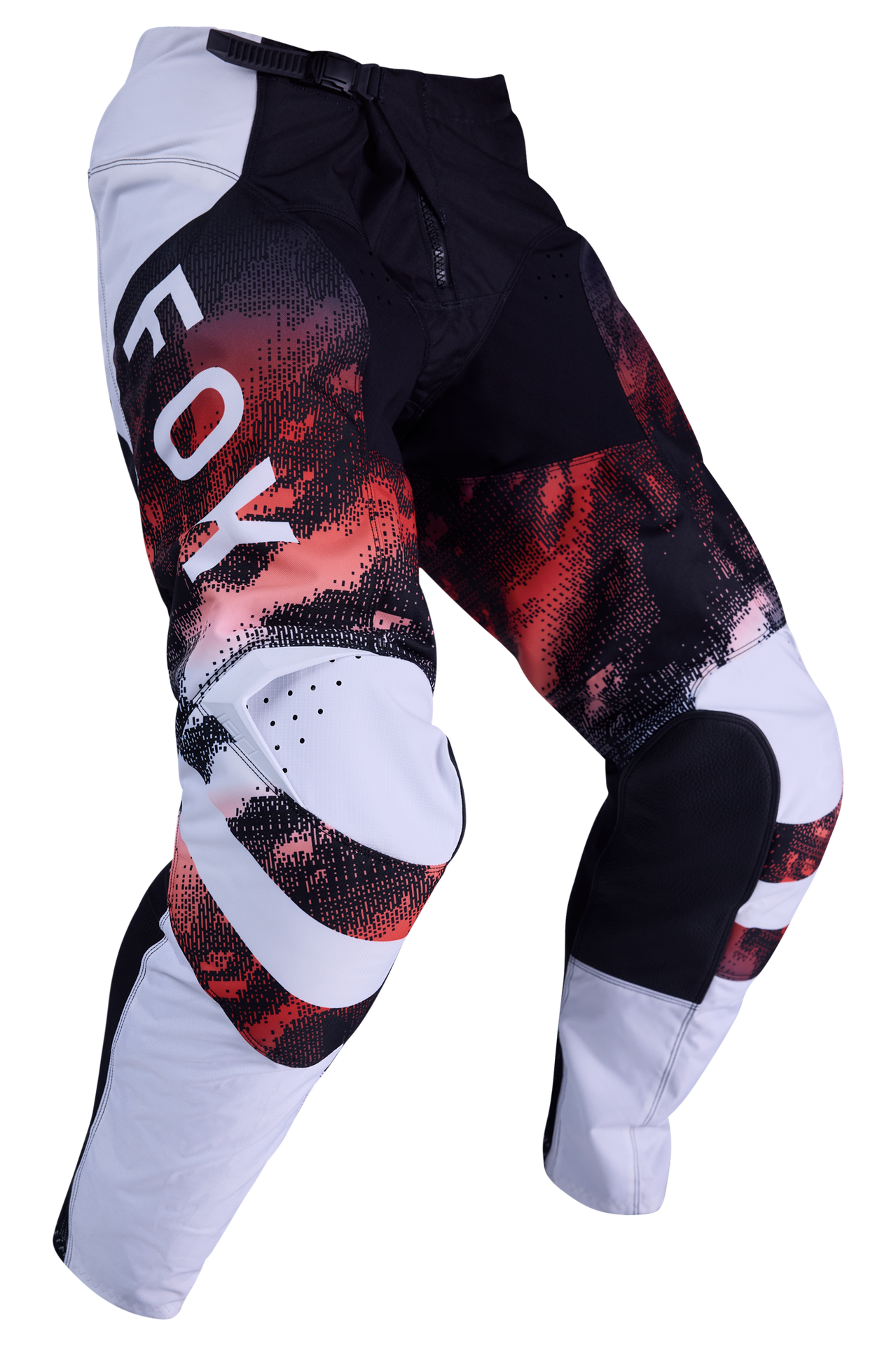 Spodnie Cross FOX 180 Kairos Biały/Czerwony Fluorescencyjny28