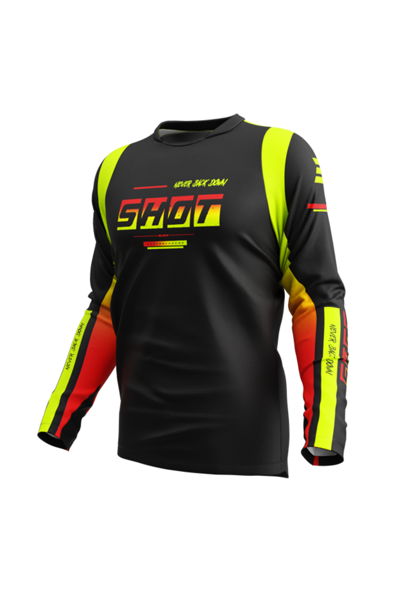 Bluza Cross Shot Devo Neonowy ŻółtyM