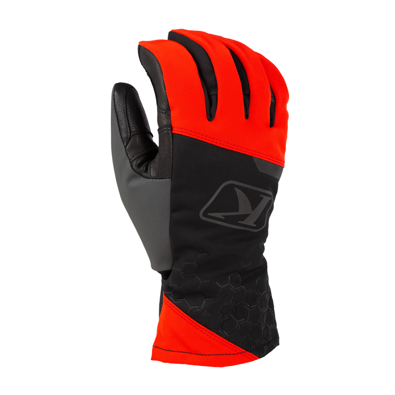 Rękawice Klim Powerxross Asphalt Czarny/Ognisty CzerwonyS