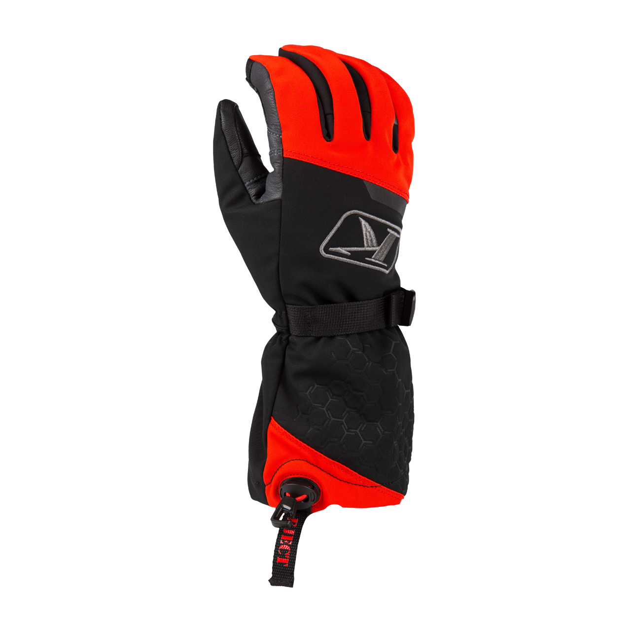Klim Powerxross Gauntlet Czarny/Ognisty CzerwonyXL