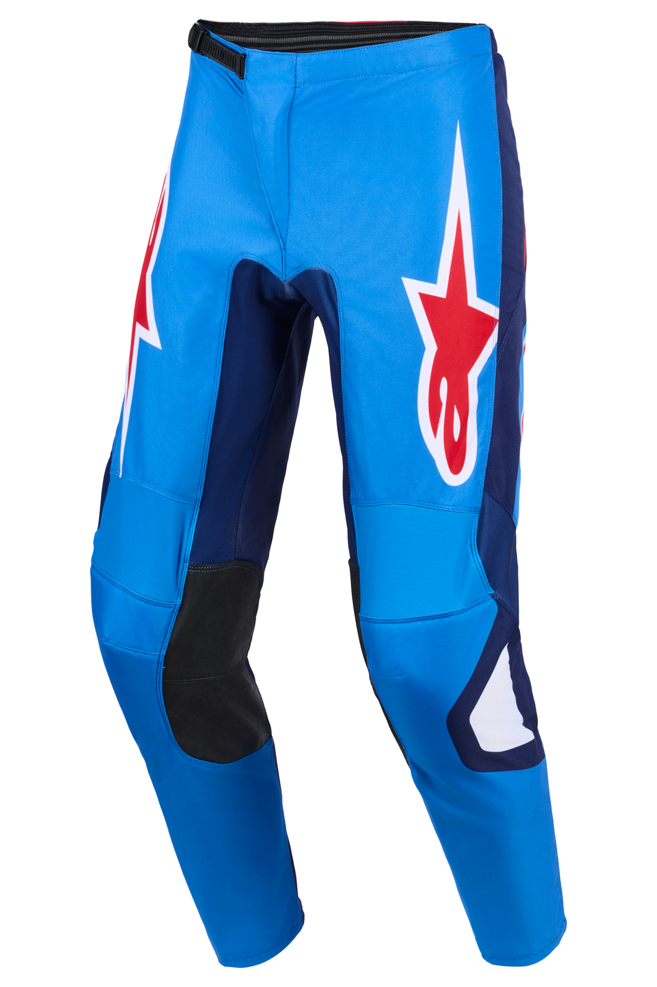 Spodnie Cross Alpinestars Fluid Grid Niebieski/Czerwony38