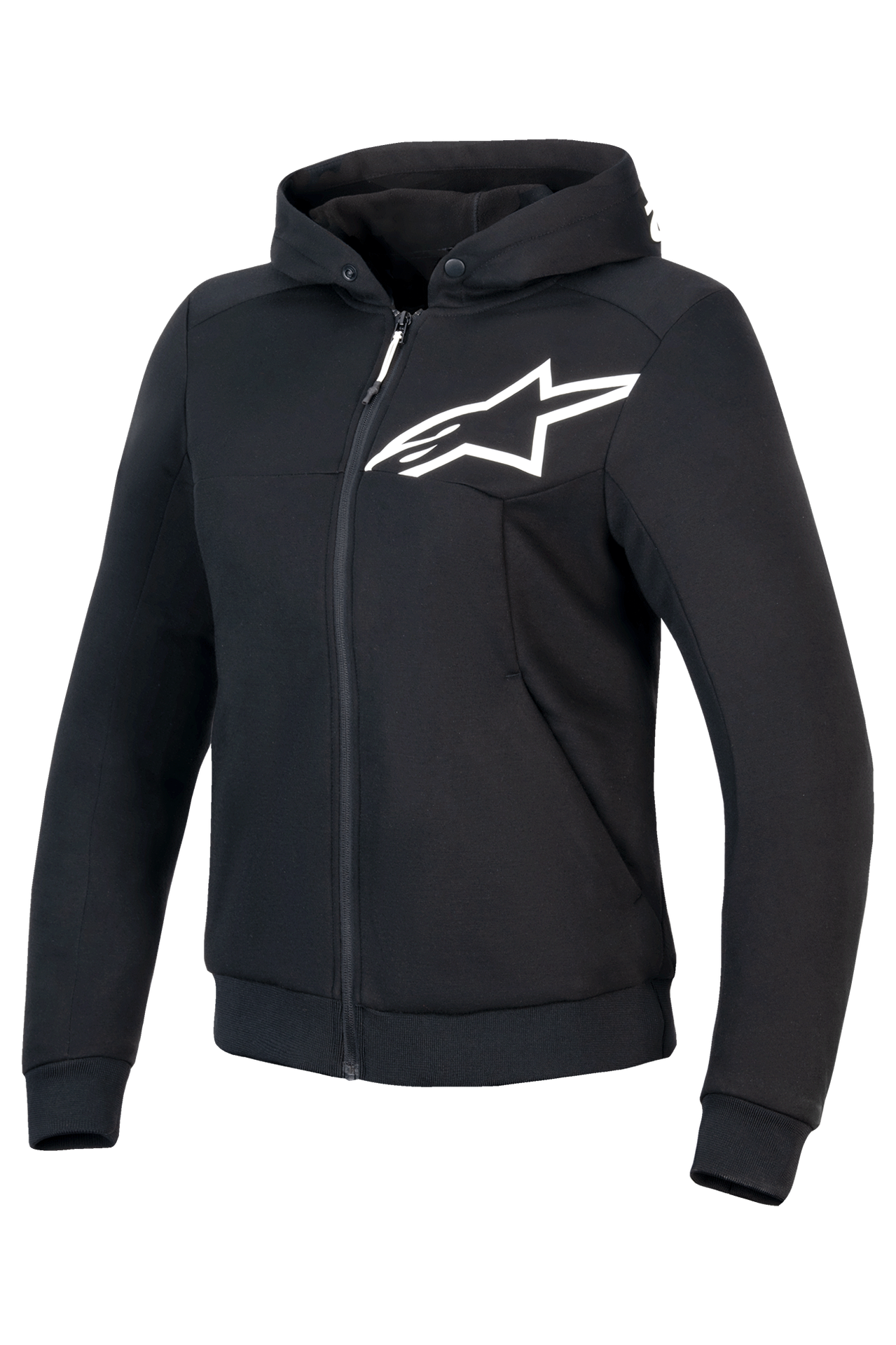 Bluza Motocyklowa Alpinestars Stella Chrome V2 Sport Damska Czarny/Złamany BiałyXS