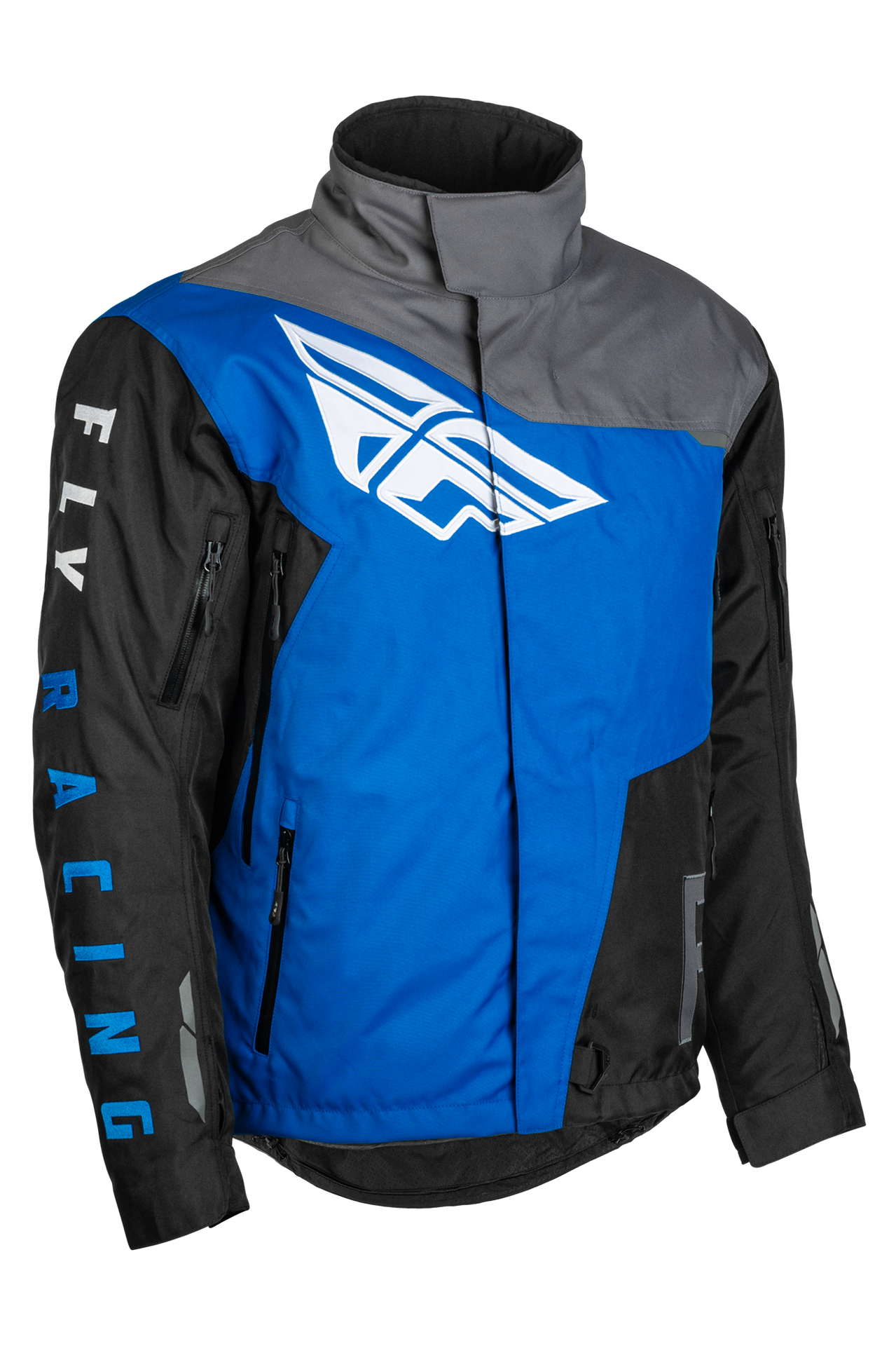 Kurtka FLY Racing SNX Pro Dziecięca Czarny/Szary/NiebieskiL