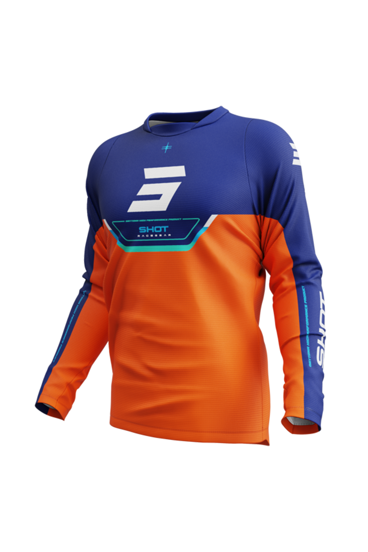 Bluza Cross Shot Devo PomarańczowyXXL