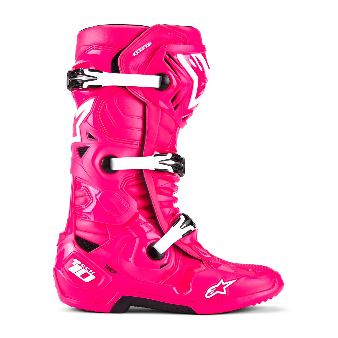 Buty Cross Alpinestars Tech 10 Diva Różowy/Złamany Biały42