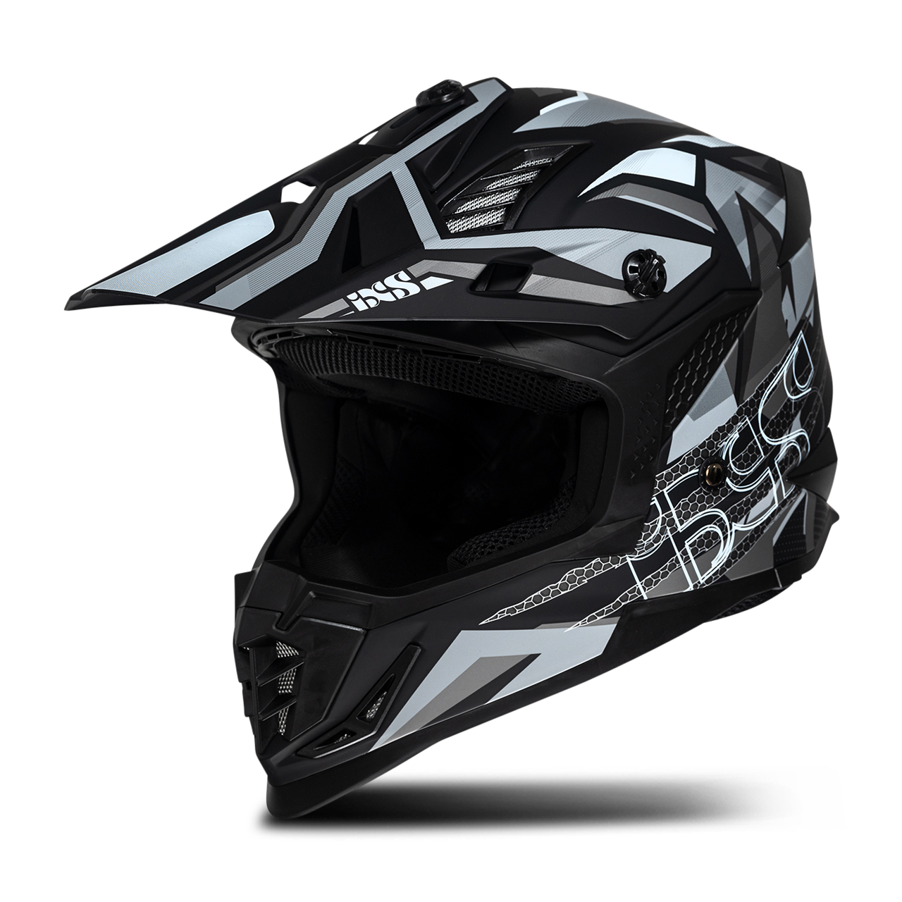 Kask Cross iXS iXS363 2.0 Czarny Matowy/Antracytowy/Złamany BiałyXXL